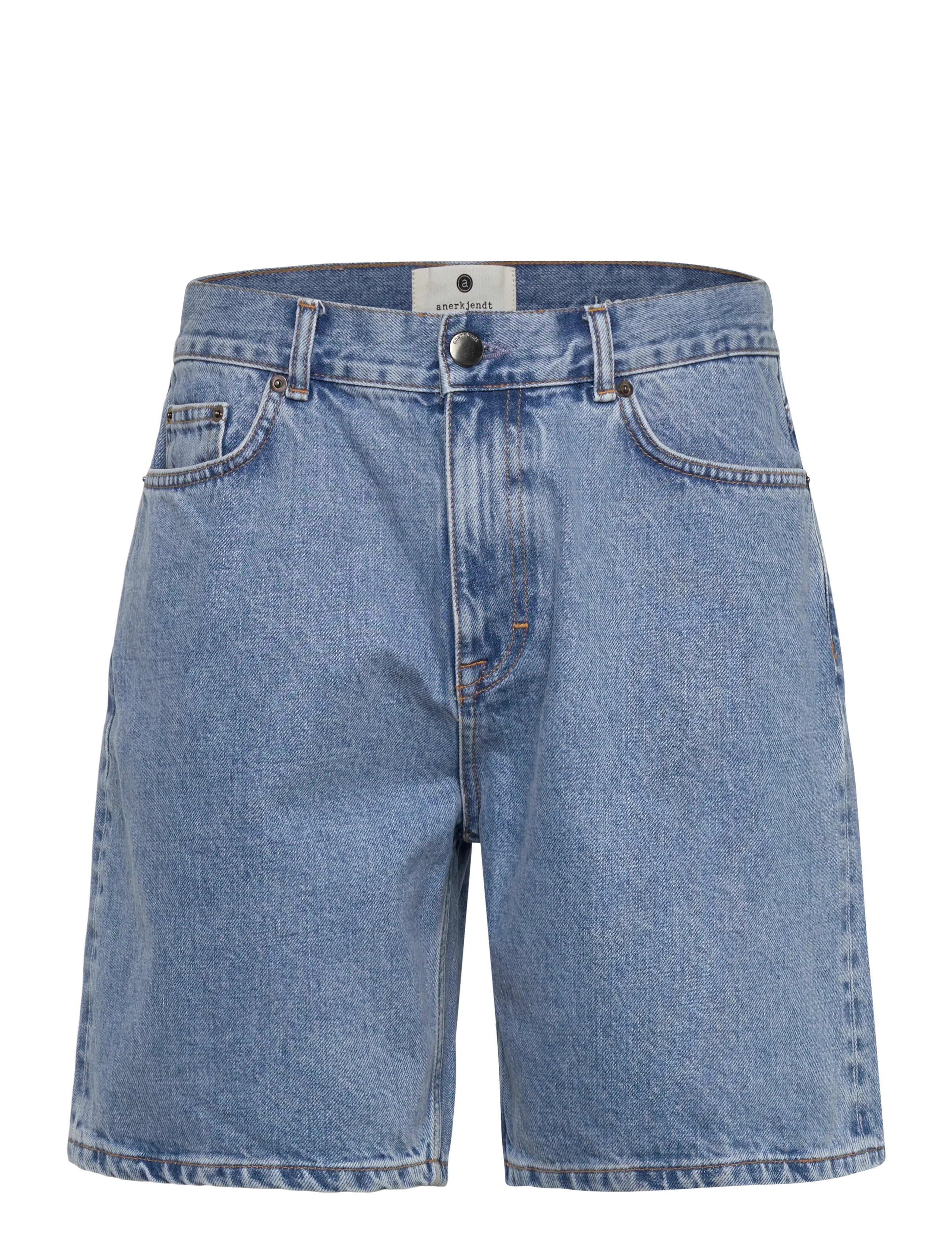 Anerkjendt AKJAN DENIM SHORTS - Tøj - MEDIUM BLUE DENIM / blue