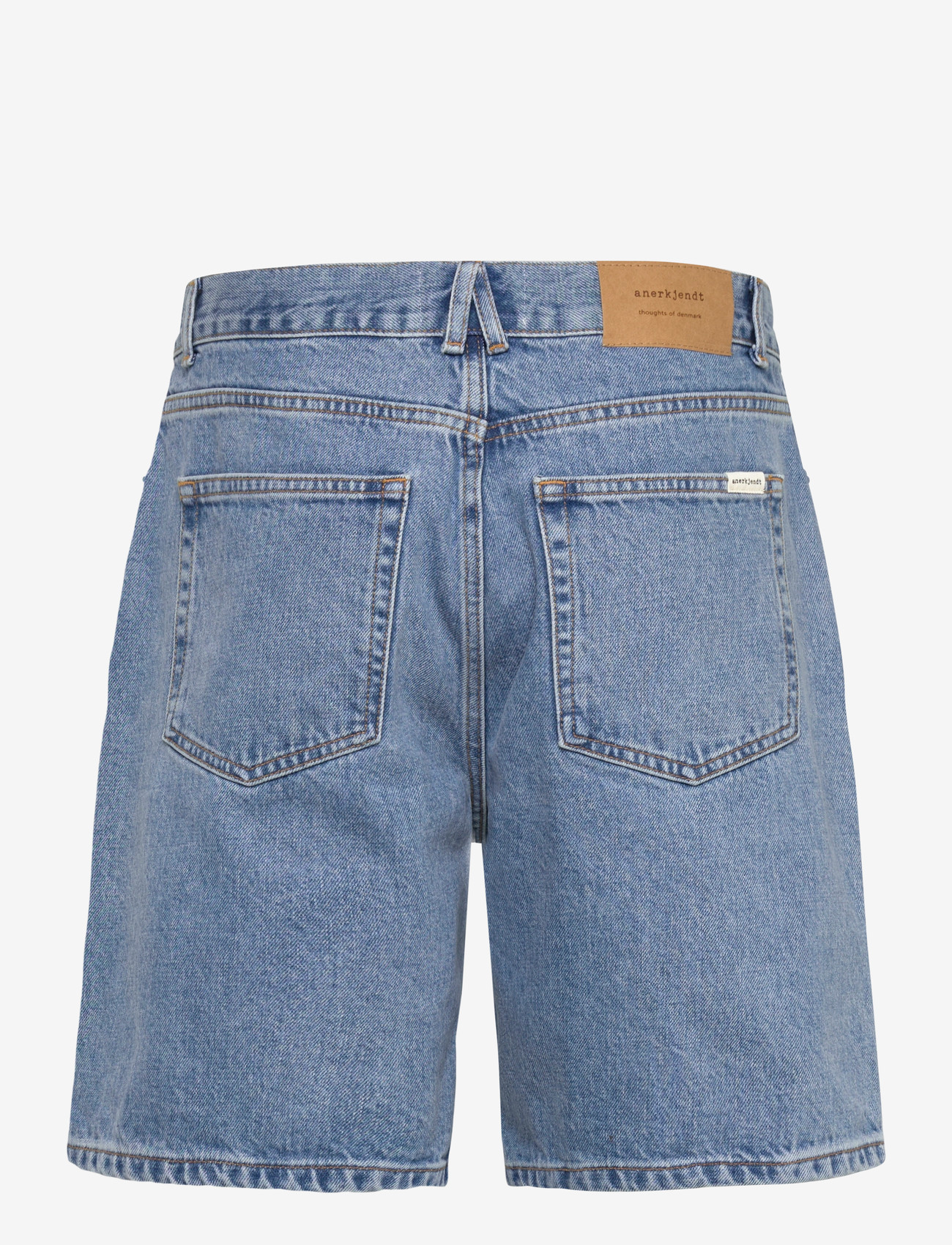 Anerkjendt - AKJAN DENIM SHORTS - jorts - medium blue denim - 1