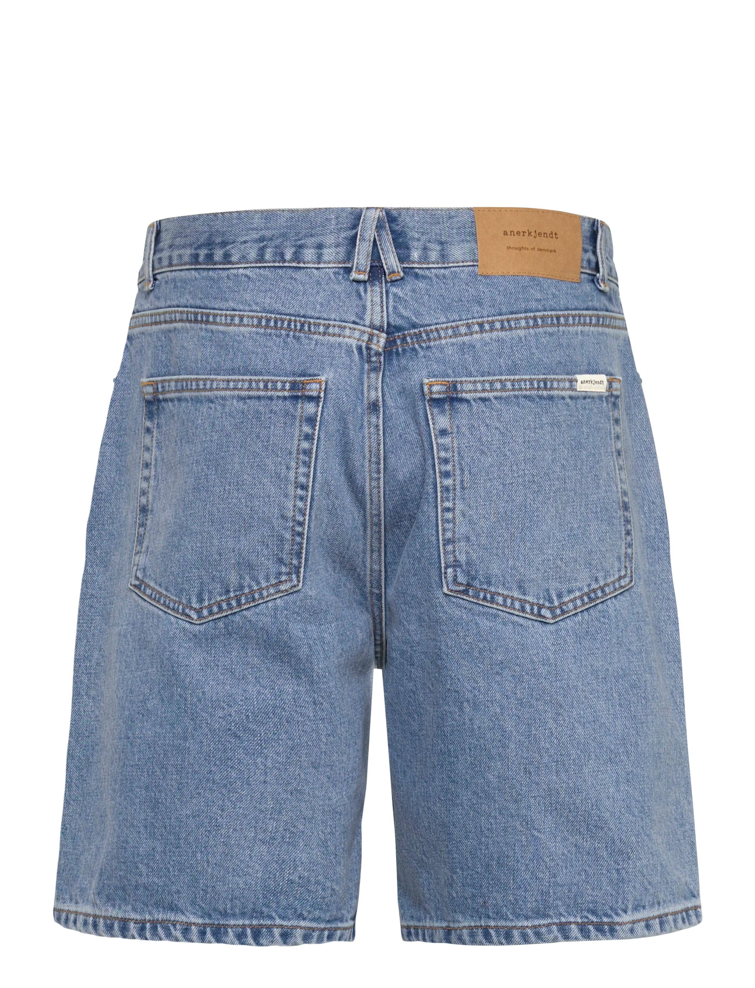 Anerkjendt - AKJAN DENIM SHORTS - jeans shorts - medium blue denim - 1