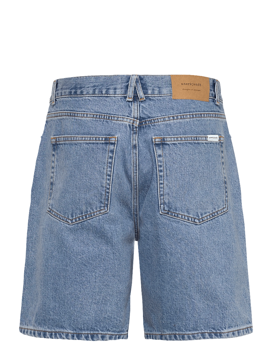 Anerkjendt - AKJAN DENIM SHORTS - short en jean - medium blue denim - 1