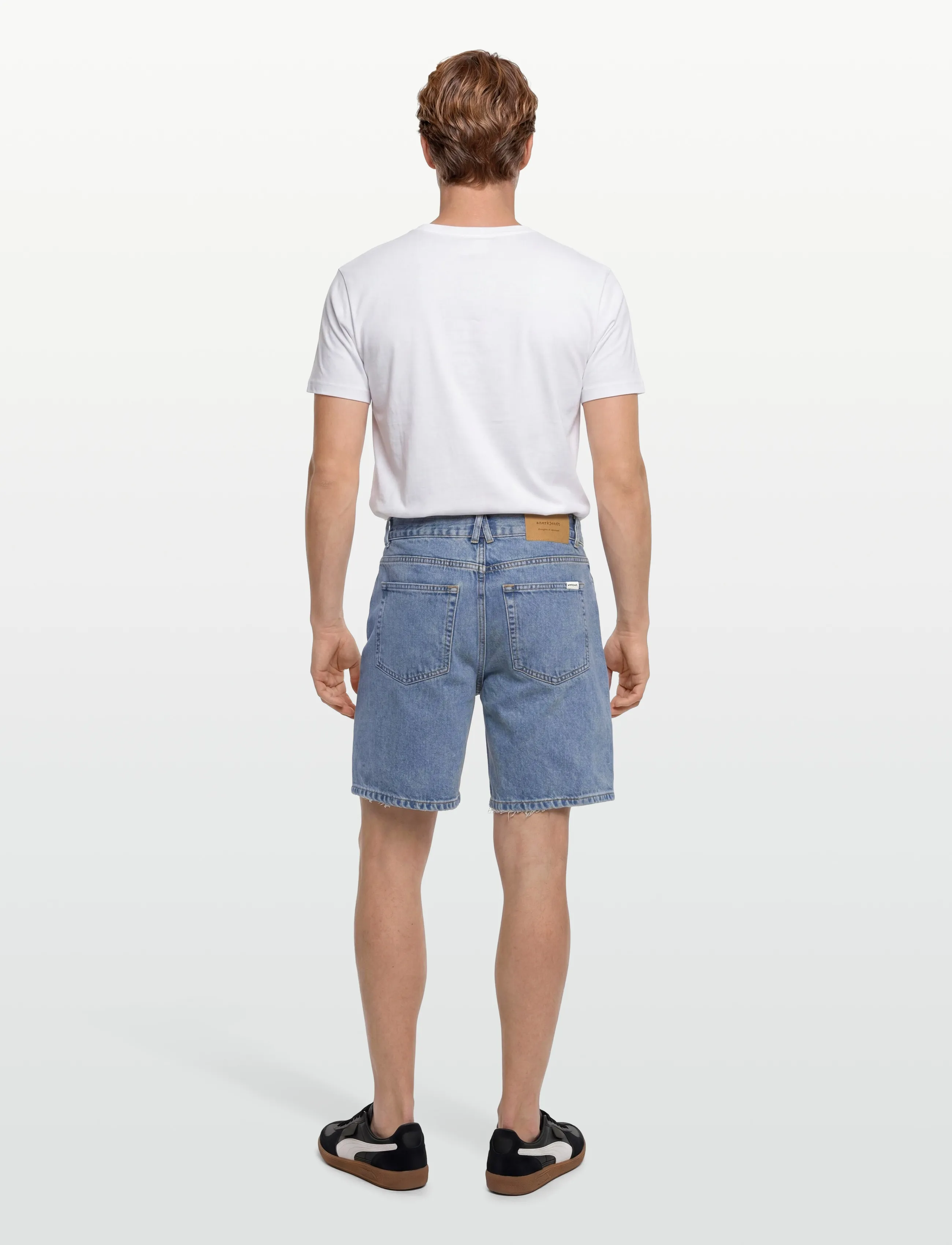 Anerkjendt - AKJAN DENIM SHORTS - lühikesed teksapüksid - medium blue denim - 4