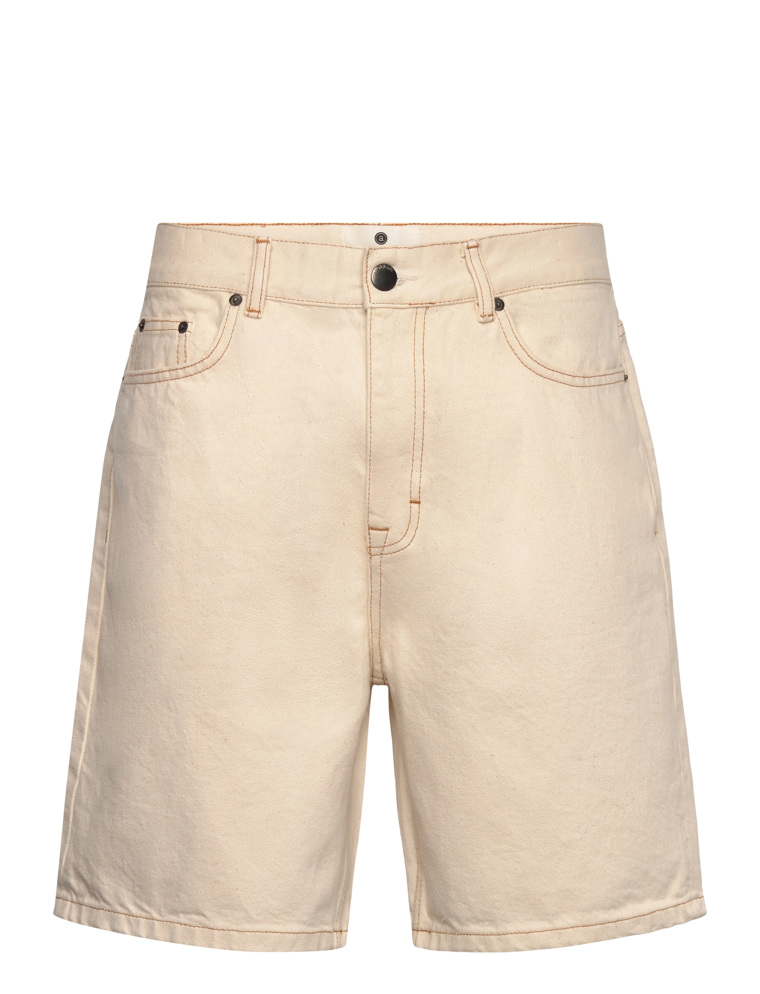 ANERKJENDT Akjan Denim Shorts Beige - 34 - Herren