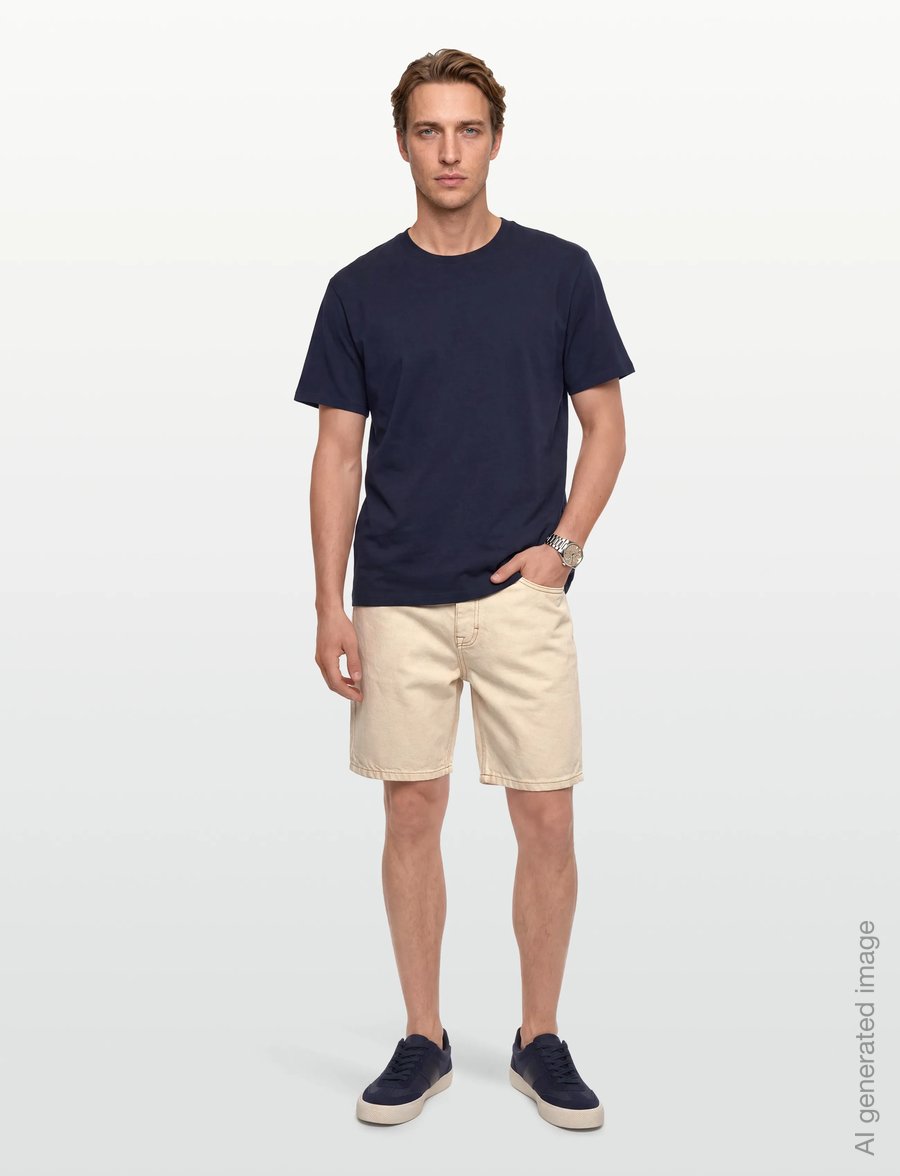 Anerkjendt - AKJAN DENIM SHORTS - jorts - tofu - 0