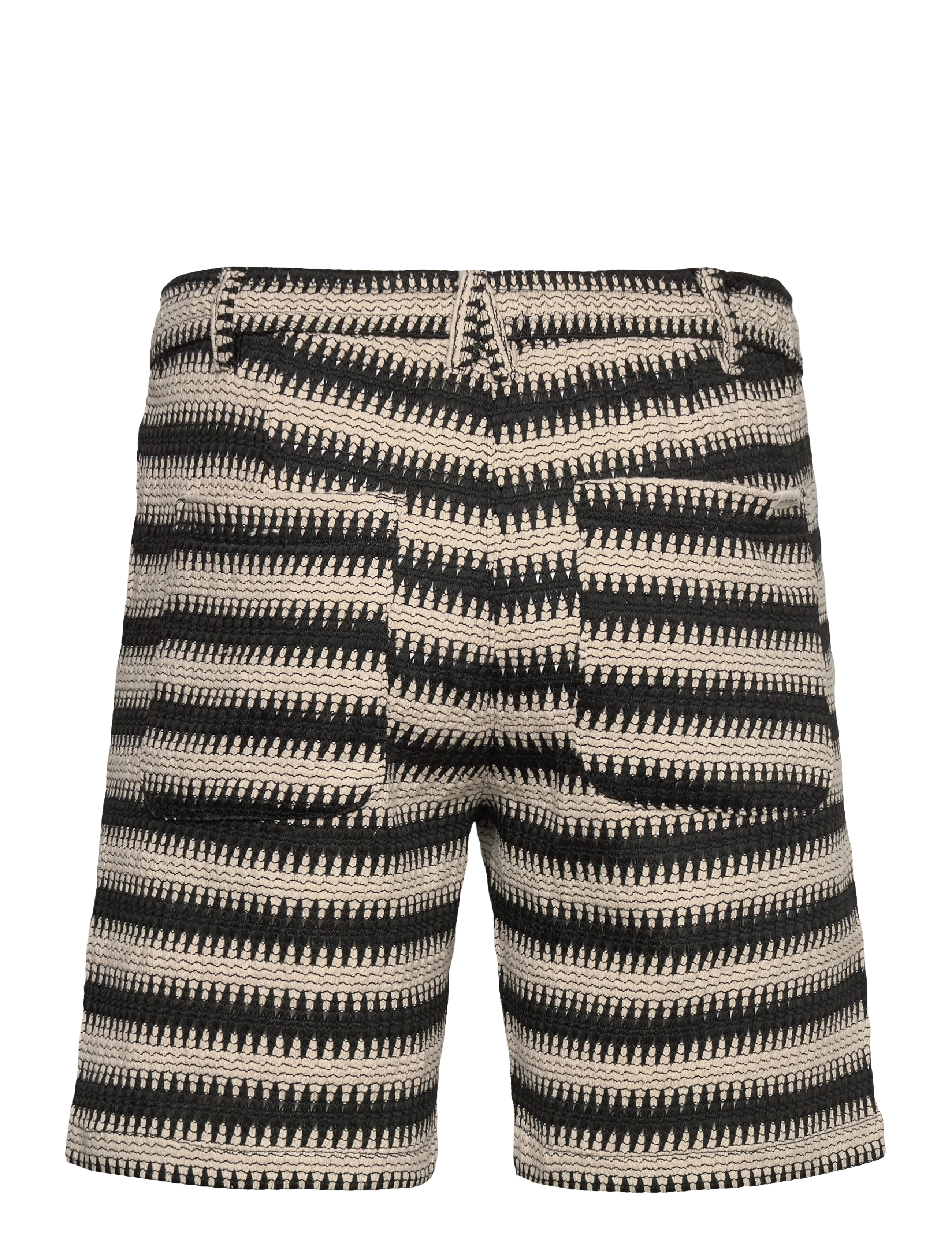 Anerkjendt - AKJAN STRUC STRIPE SHORTS - casual shorts - tofu - 1