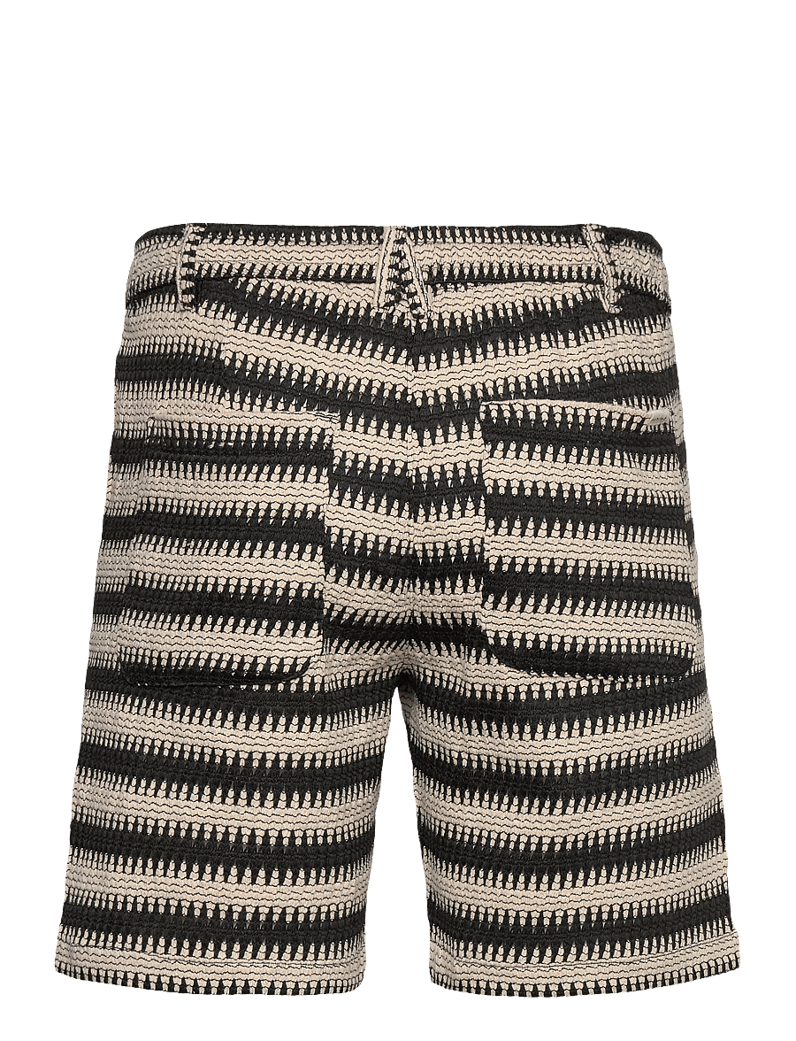 Anerkjendt - AKJAN STRUC STRIPE SHORTS - casual shorts - tofu - 2
