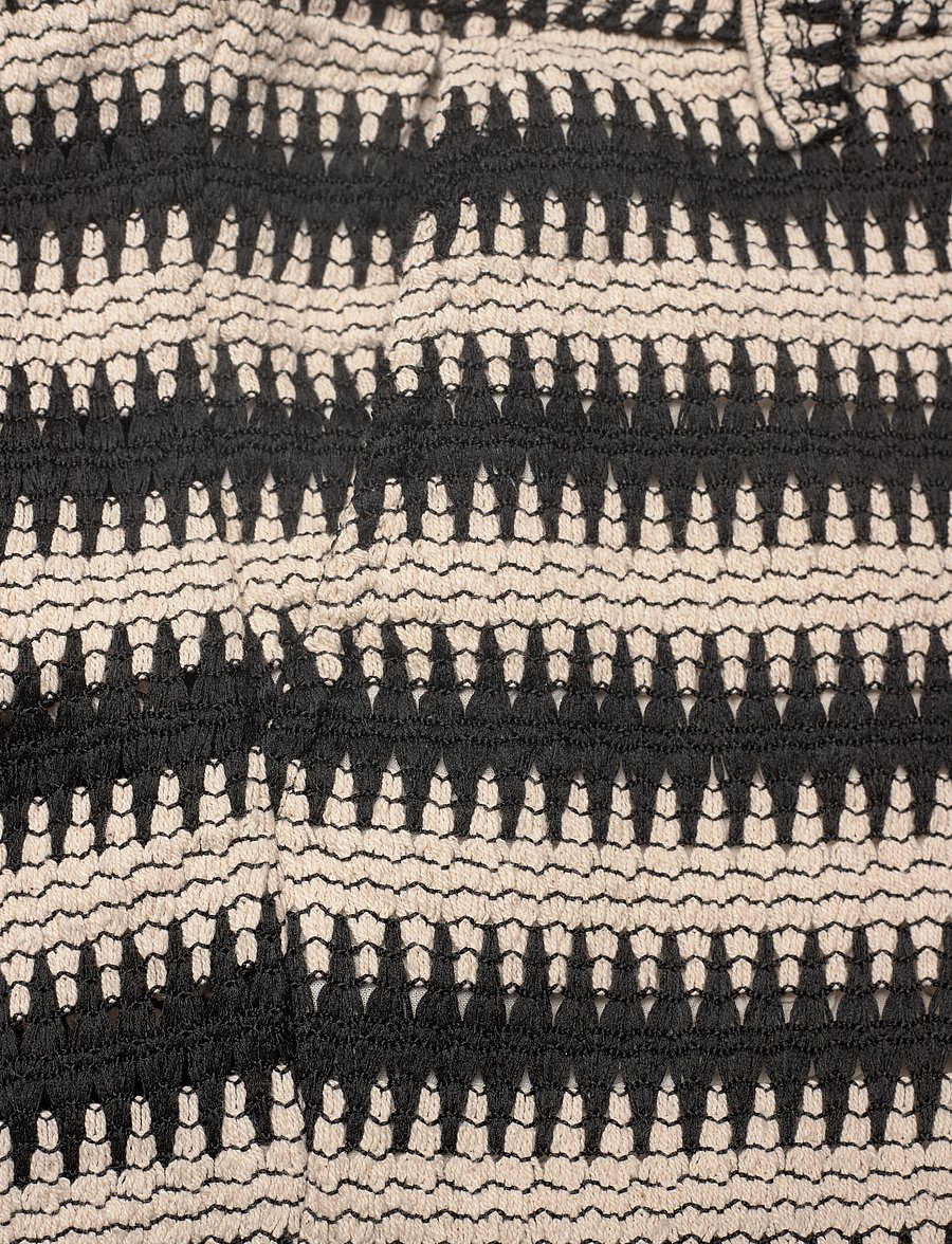 Anerkjendt - AKJAN STRUC STRIPE SHORTS - casual shorts - tofu - 5