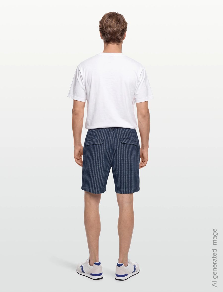 Anerkjendt - AKJAN INDIGO SHORTS - casual shorts - dark navy - 4