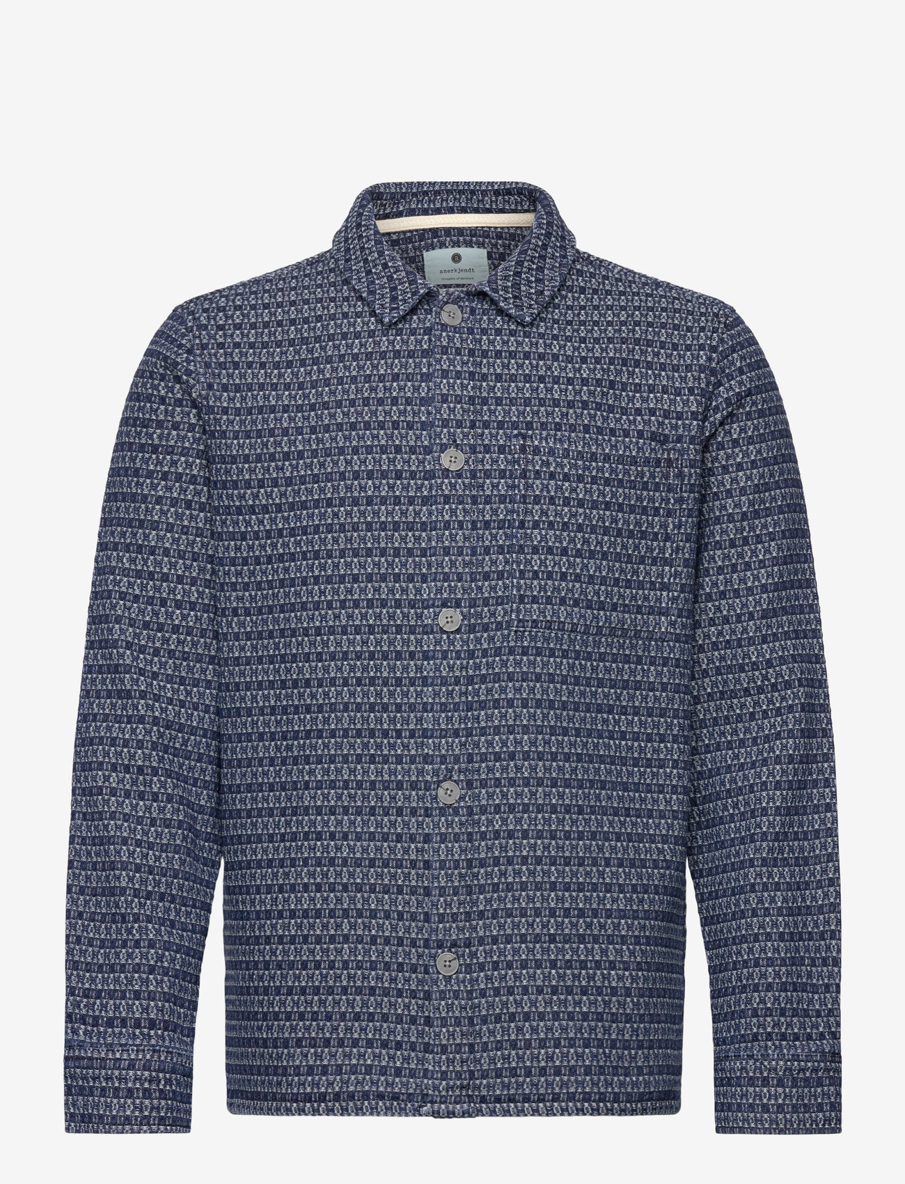 Anerkjendt - AKOSCAR INDIGO OVERSHIRT - kollektionen - sky captain - 0