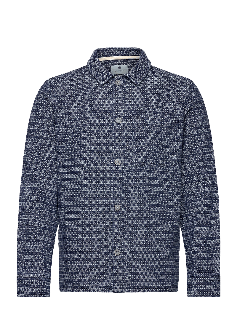 Anerkjendt - AKOSCAR INDIGO OVERSHIRT - kollektionen - sky captain - 0