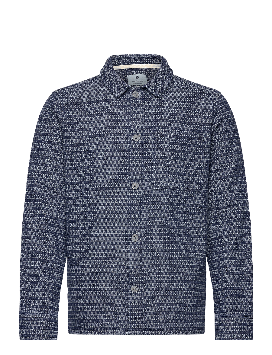 Anerkjendt - AKOSCAR INDIGO OVERSHIRT - urlaubsfavoriten - sky captain - 0