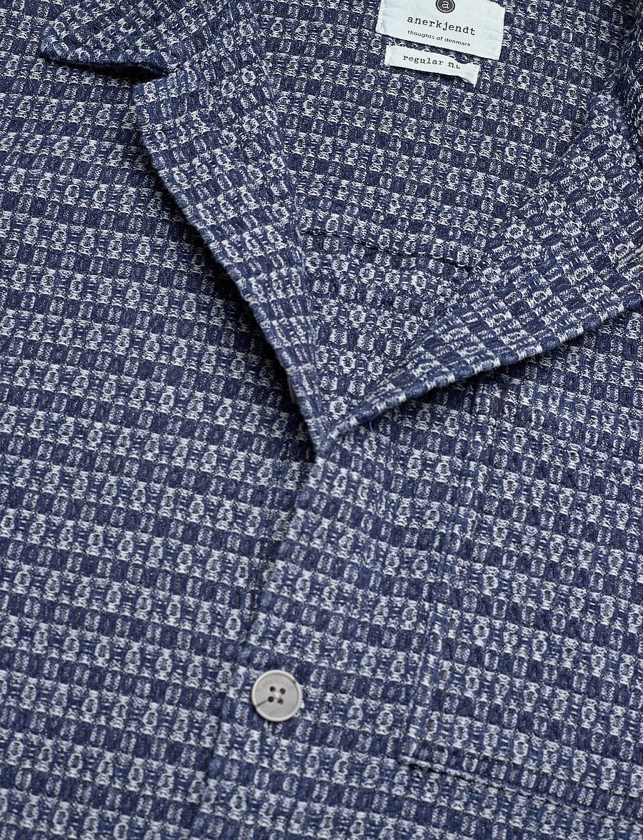 Anerkjendt - AKOSCAR INDIGO OVERSHIRT - urlaubsfavoriten - sky captain - 2