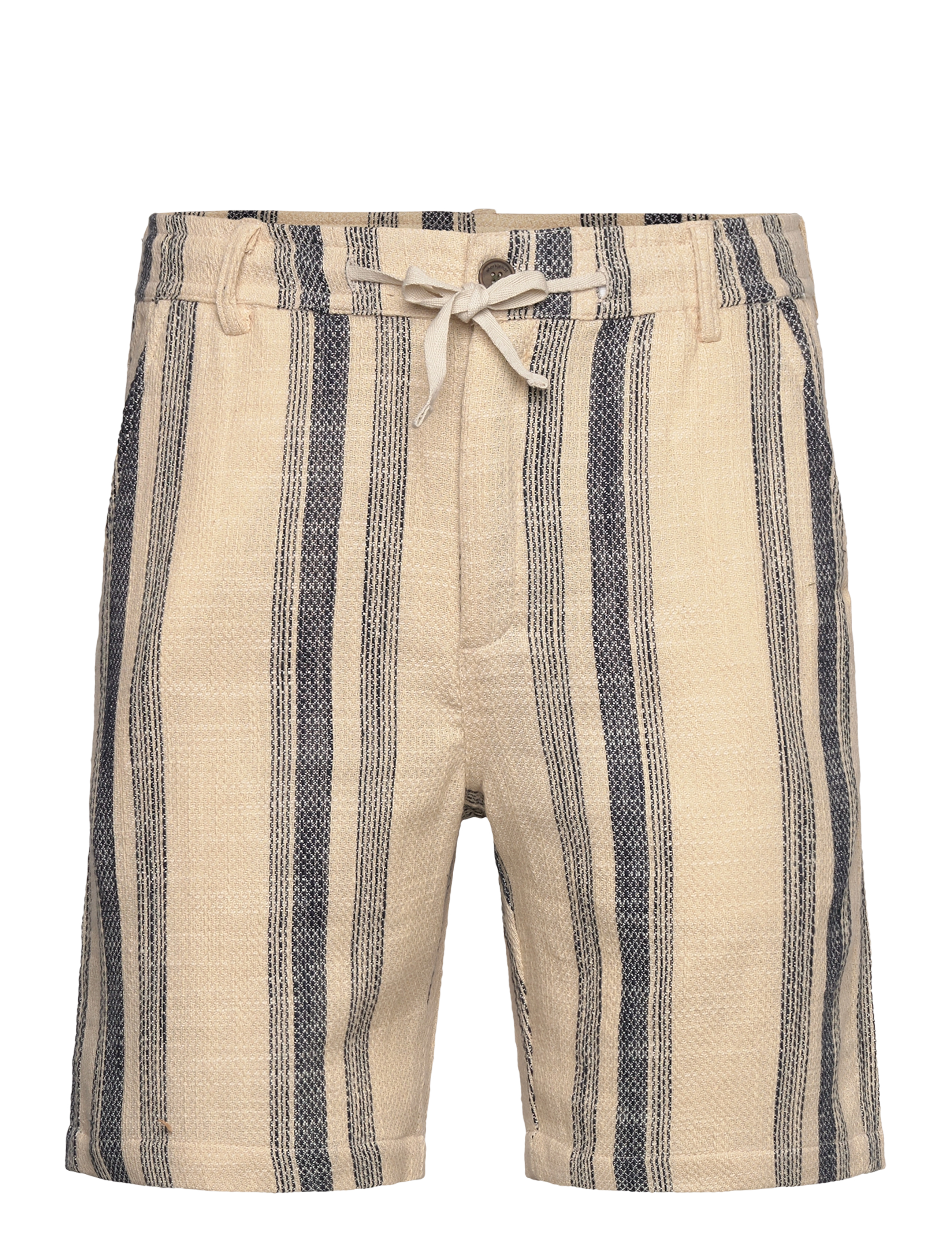 ANERKJENDT Akjan Structure Shorts Beige - L - Herren