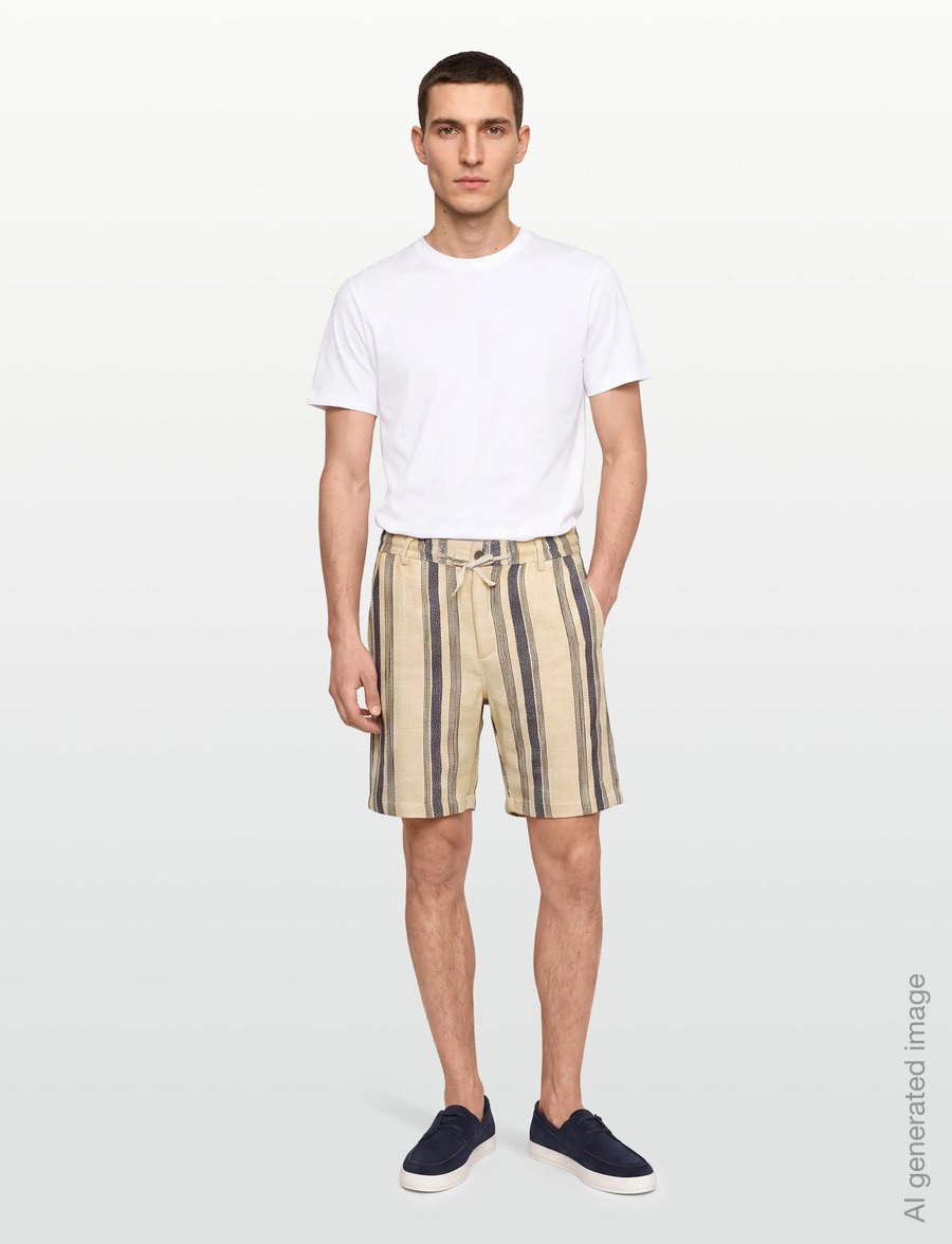 Anerkjendt - AKJAN STRUCTURE SHORTS - casual shorts - tofu - 0