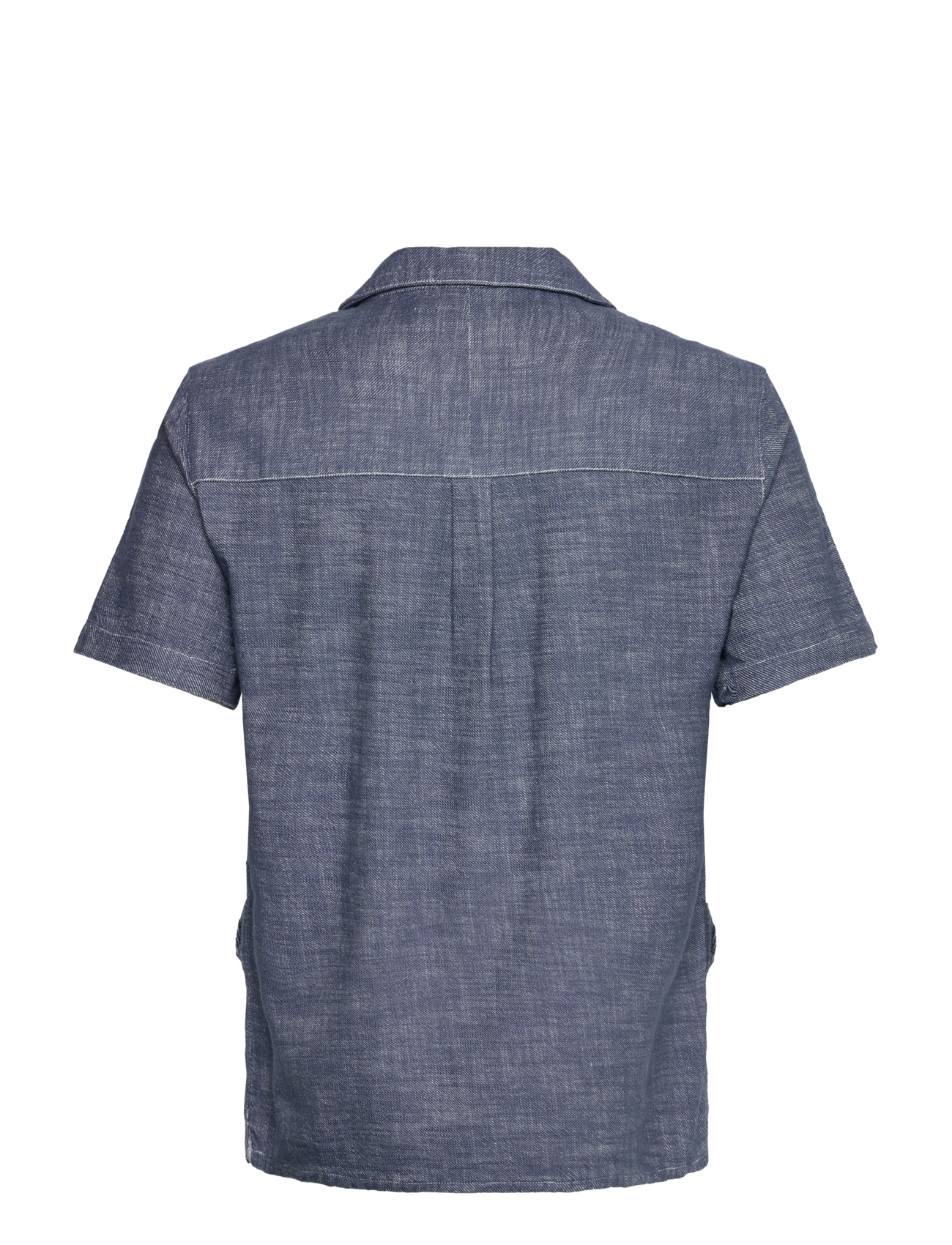 Anerkjendt - AKKURT TWILL S/S SHIRT - linnen overhemden - sky captain - 1