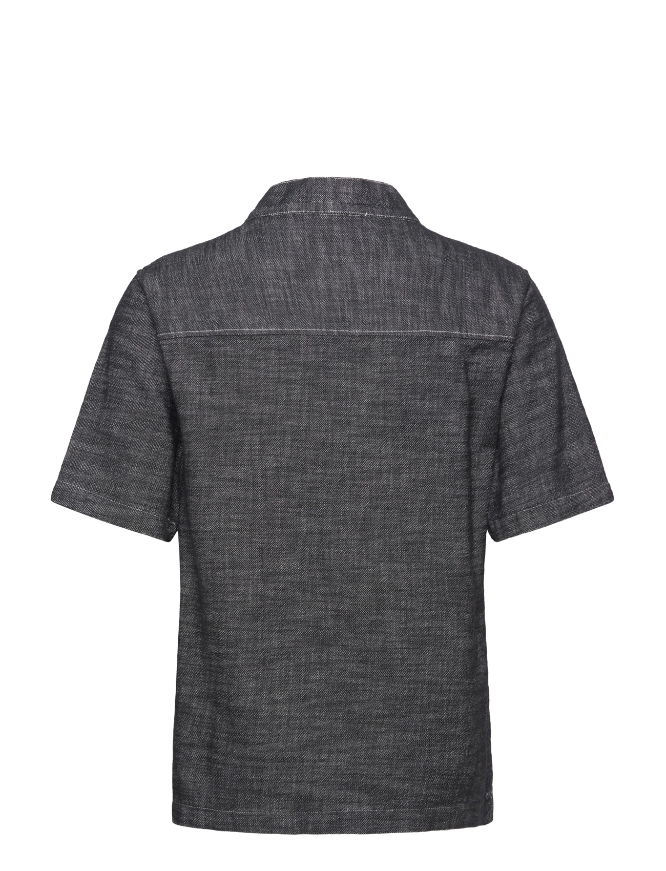 Anerkjendt - AKJESPER TWILL S/S KIMONO - linen shirts - caviar - 1