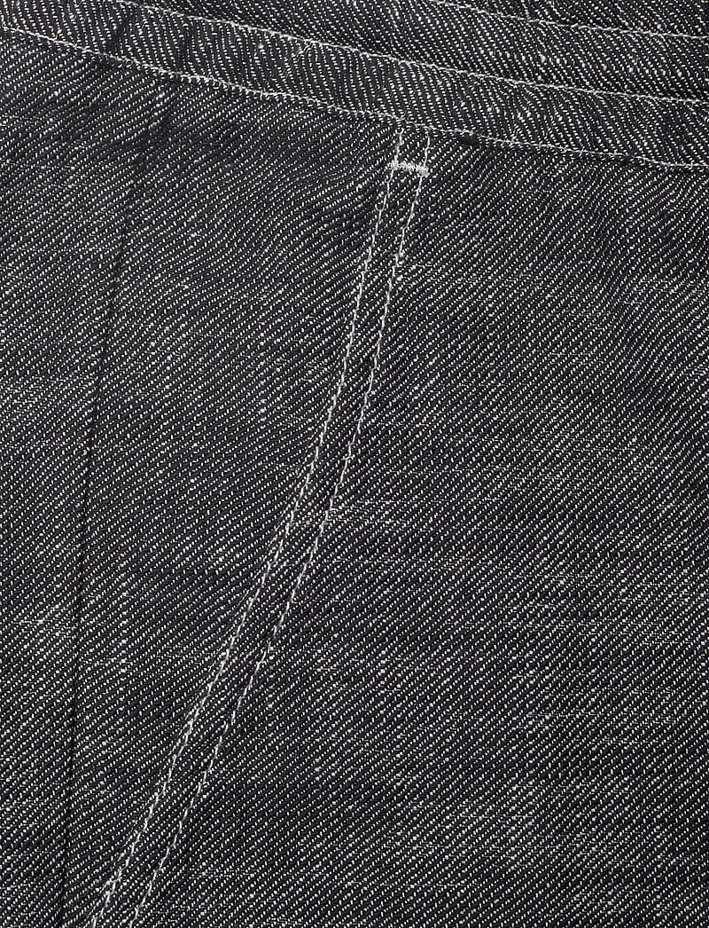 Anerkjendt - AKJAN TWILL CONTRAST PANTS - linnebyxor - caviar - 2