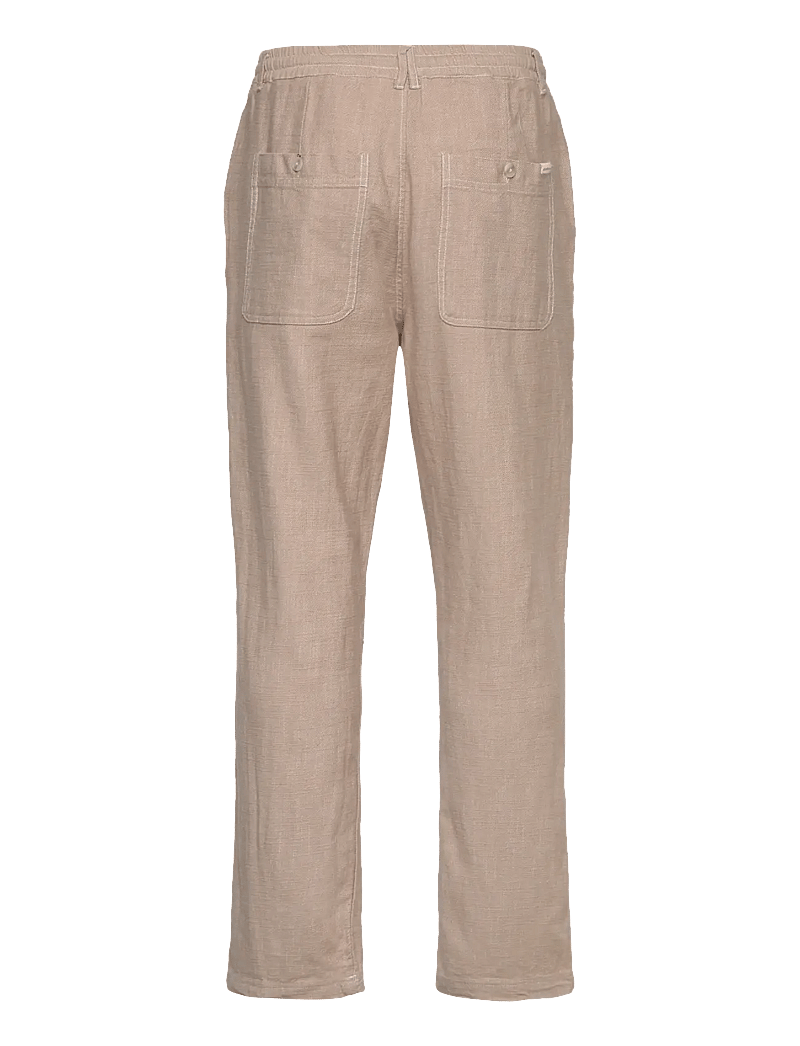 Anerkjendt - AKJAN TWILL CONTRAST PANTS - linased püksid - incense - 1