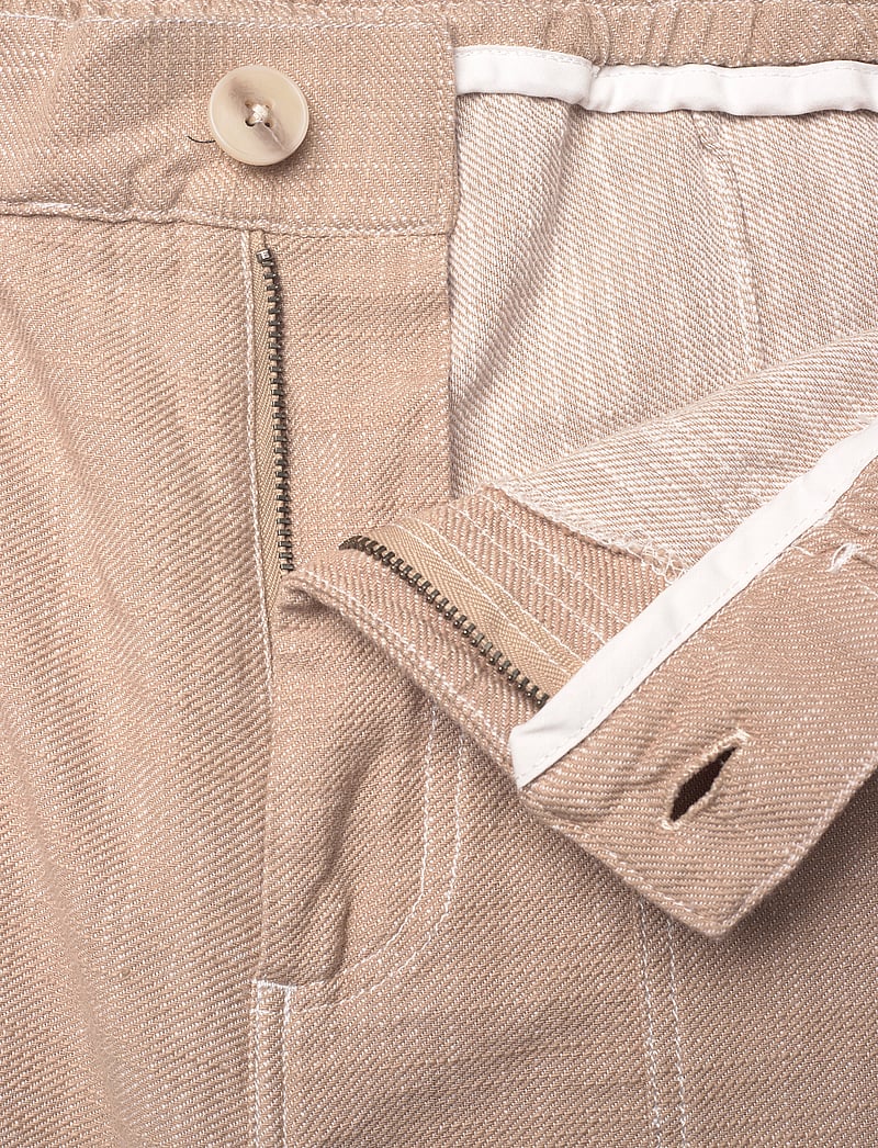 Anerkjendt - AKJAN TWILL CONTRAST PANTS - linased püksid - incense - 3