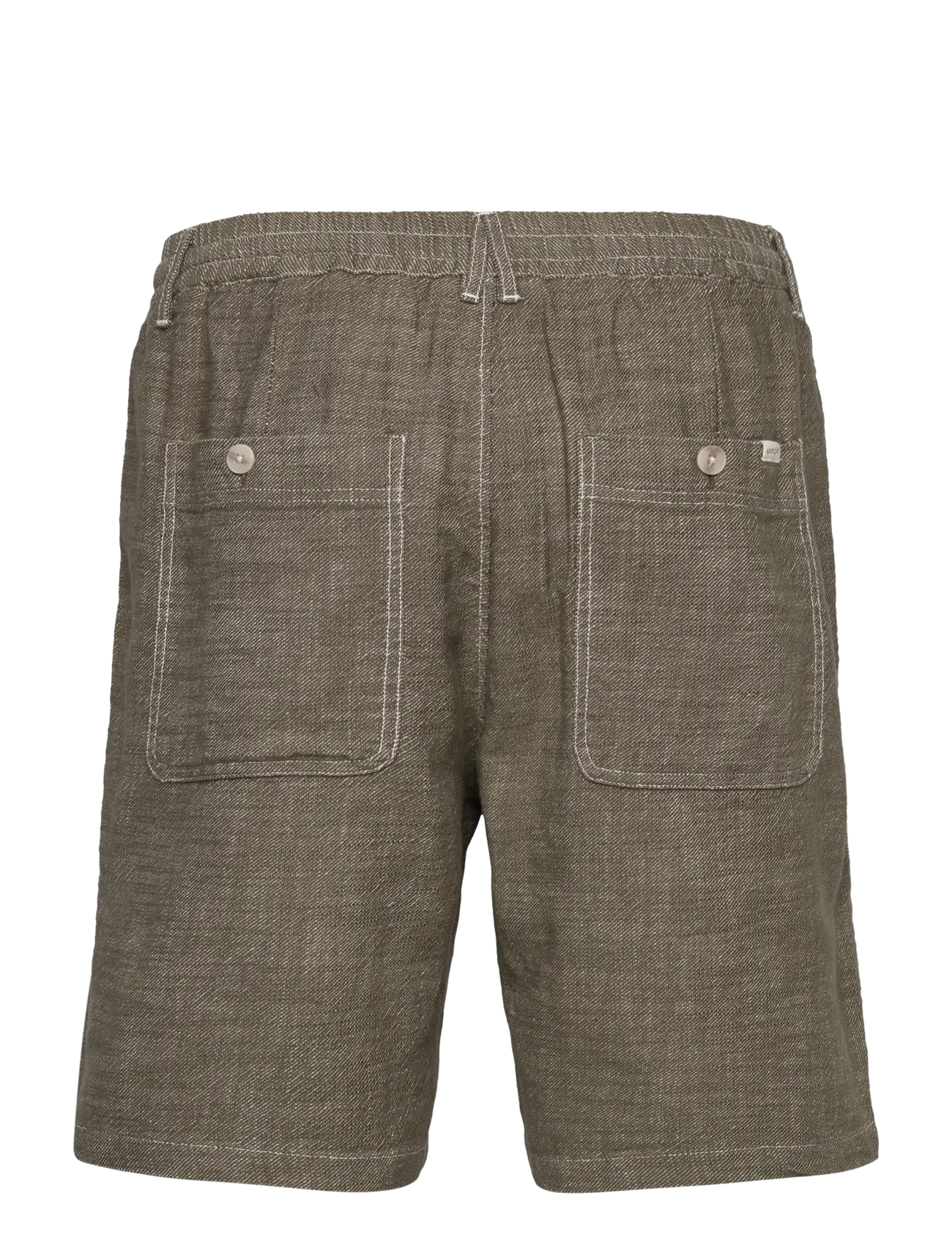 Anerkjendt - AKJAN TWILL CONTRAST SHORTS - citi varianti - deep lichen green - 1