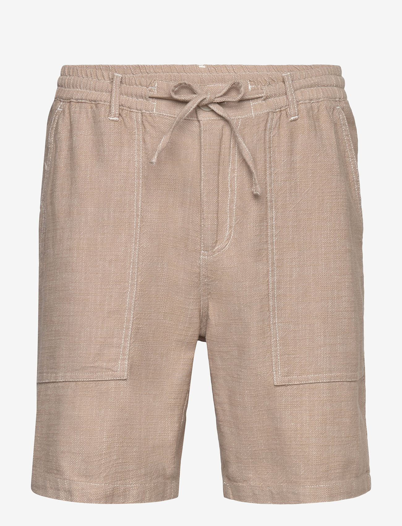 Anerkjendt - AKJAN TWILL CONTRAST SHORTS - linneshorts - incense - 0