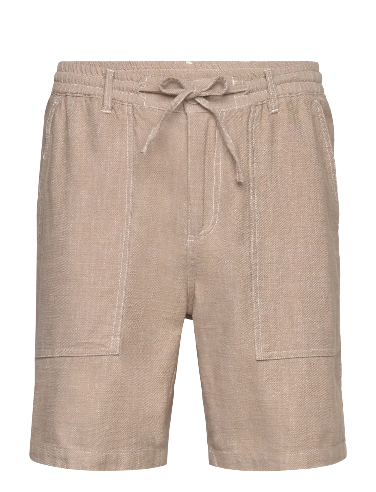 Anerkjendt AKJAN TWILL CONTRAST SHORTS - Shorts - INCENSE / beige