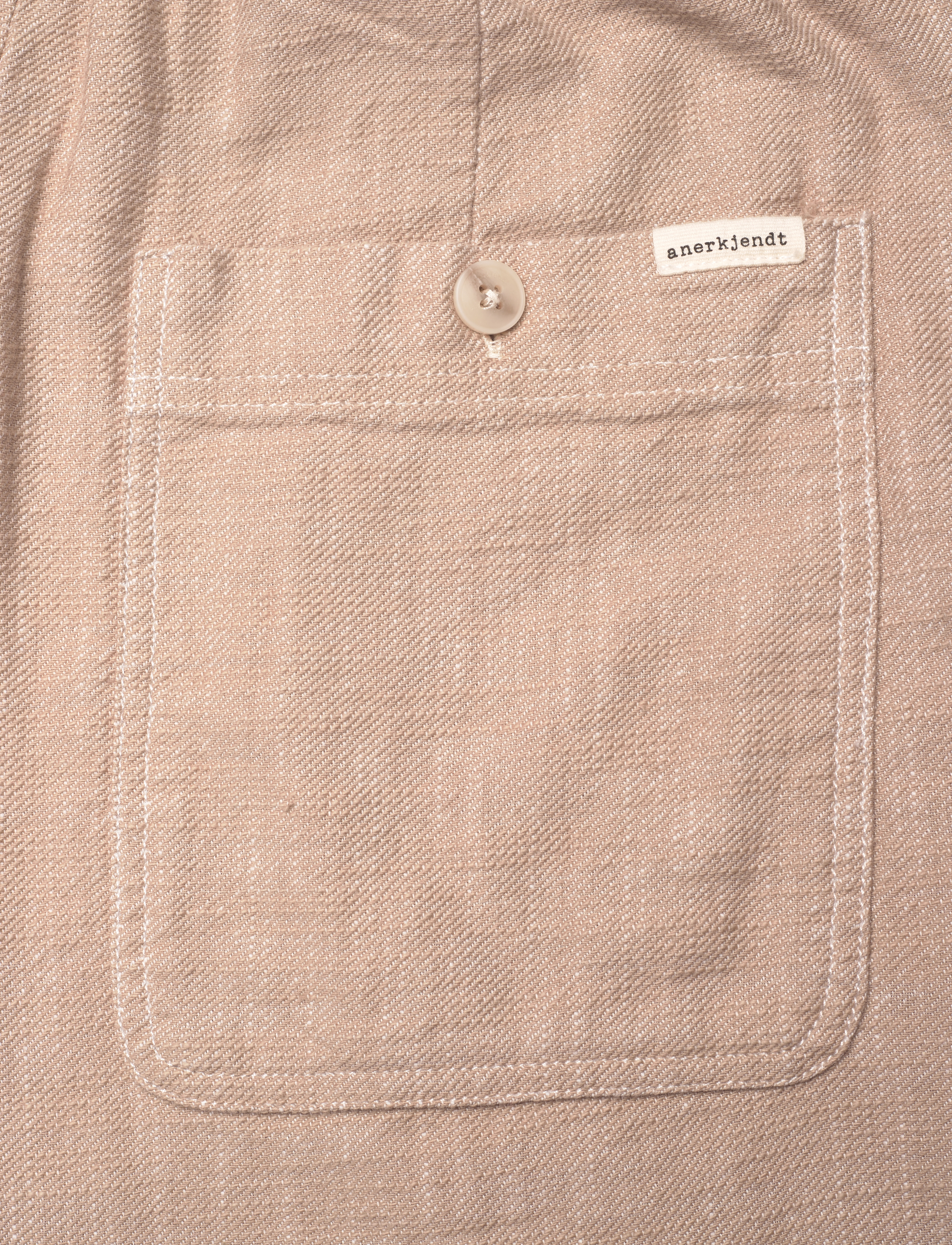 Anerkjendt - AKJAN TWILL CONTRAST SHORTS - leinen-shorts - incense - 4