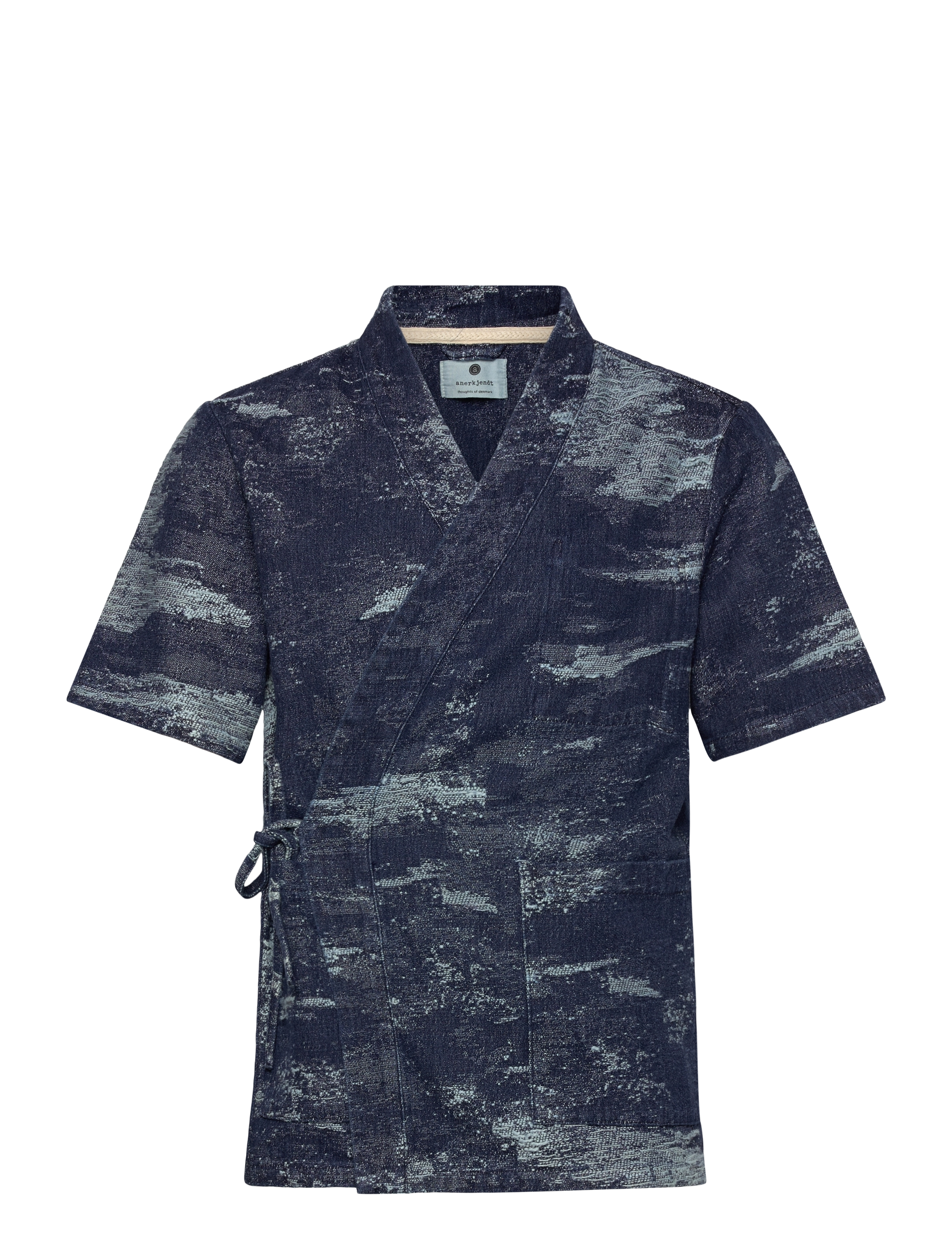 Anerkjendt AKJESPER DENIM JACQ S/S KIMONO - Anerkjendt - SKY CAPTAIN / blue
