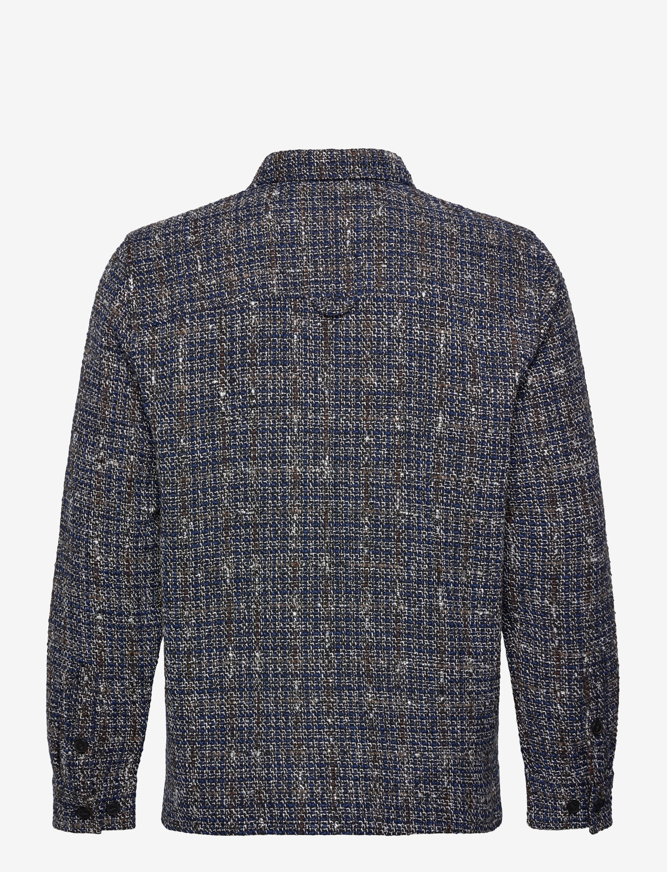 Anerkjendt - AKOSCAR BOUCLE OVERSHIRT - sky captain - 1