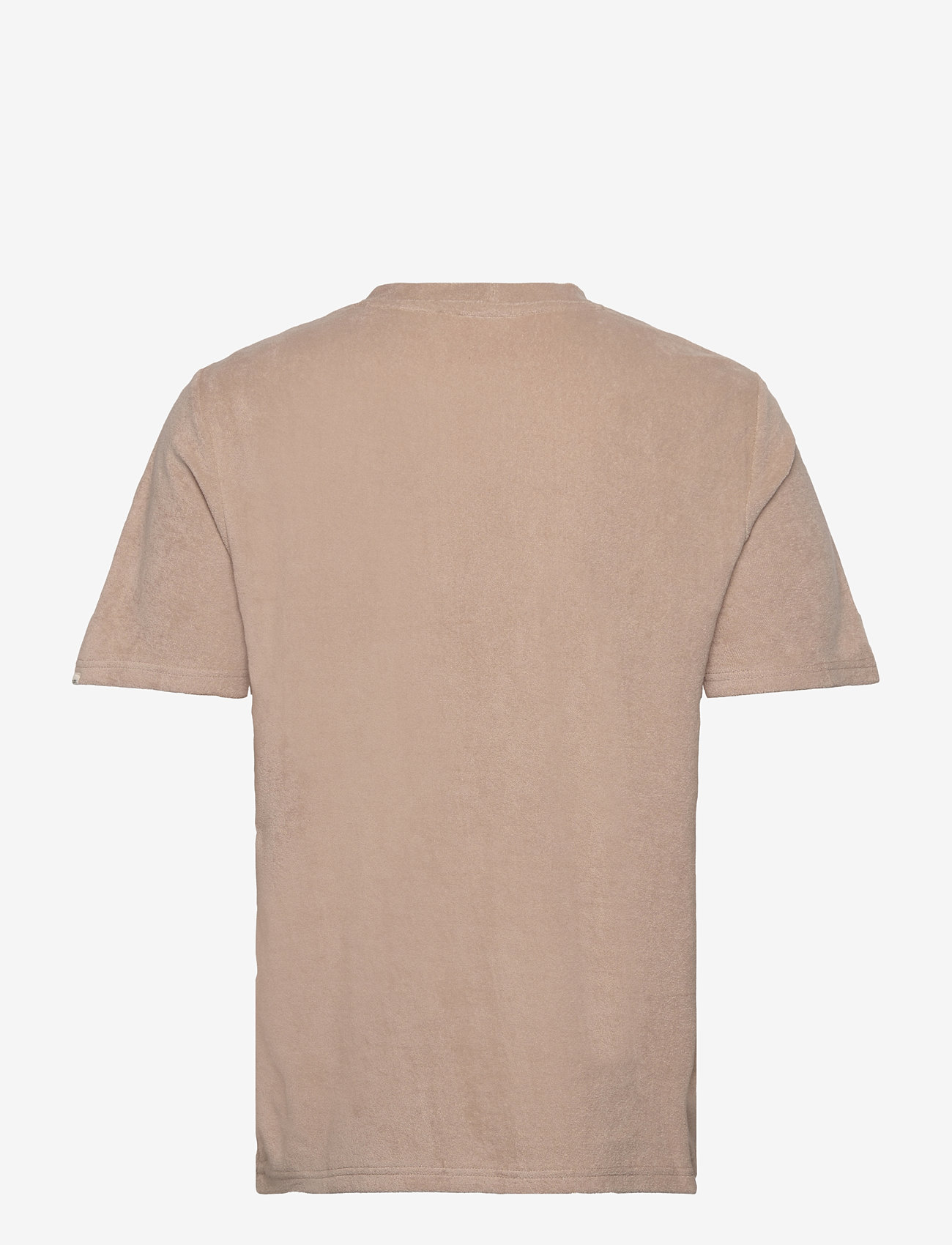 Anerkjendt - AKKIKKI FROTTE TEE - short-sleeved t-shirts - feather gray - 1