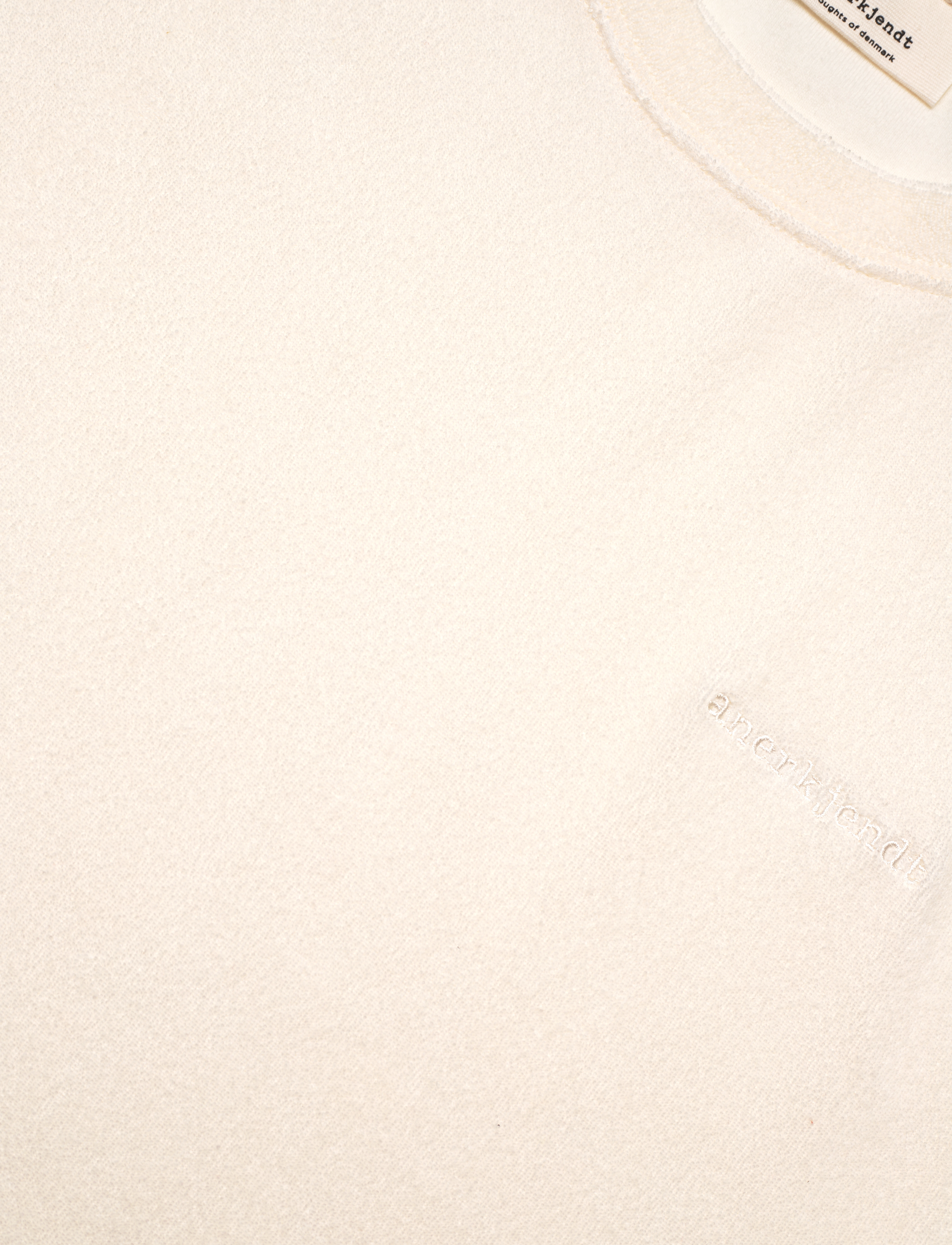 Anerkjendt - AKKIKKI FROTTE TEE - tofu - 2