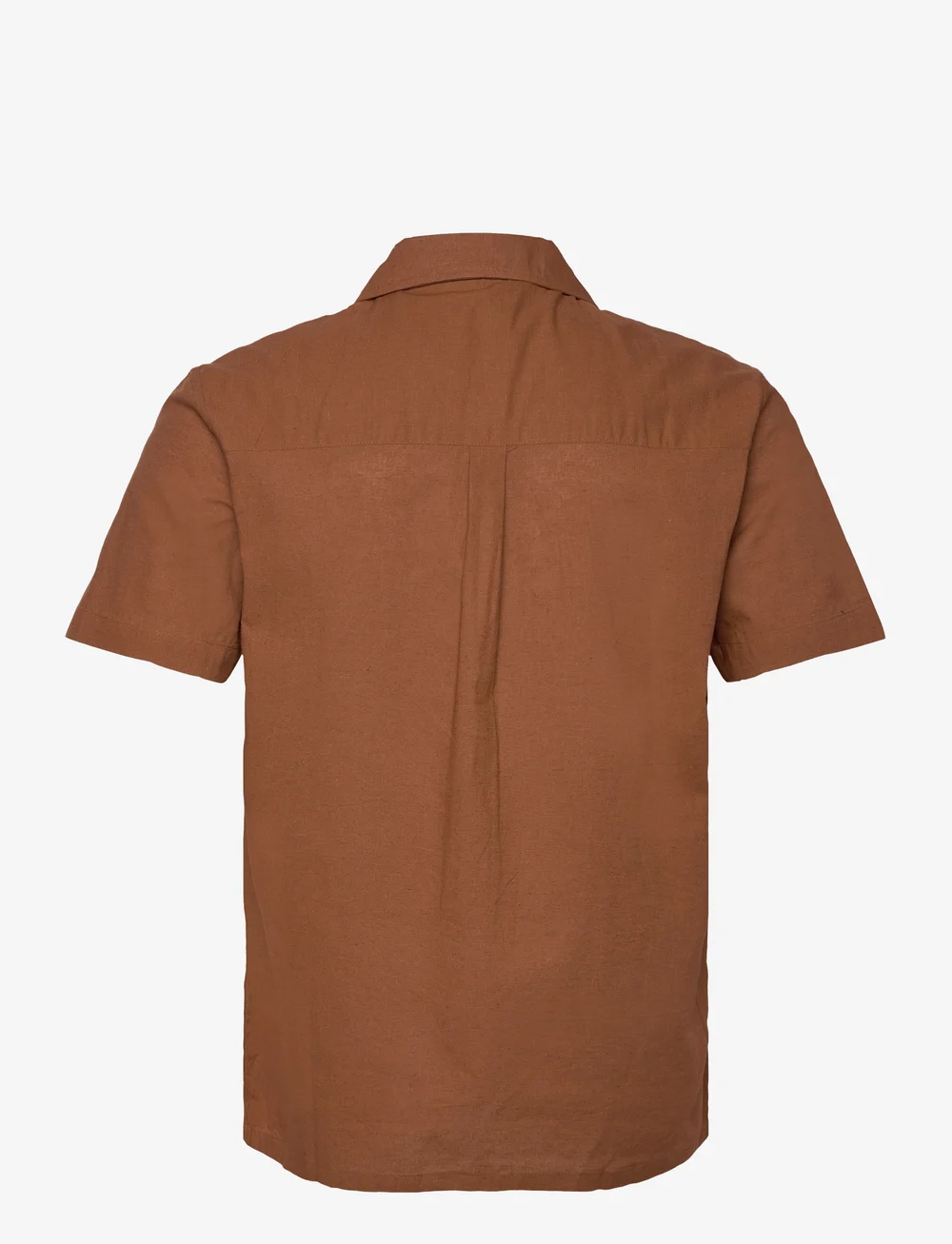 Anerkjendt - AKLEO S/S COT/LINEN SHIRT - linen shirts - chipmunk - 1