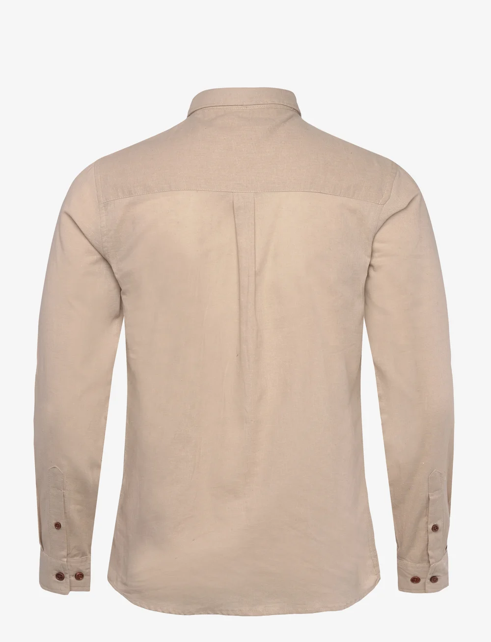 Anerkjendt - AKLEIF L/S COT/LINEN SHIRT - hørskjorter - feather gray - 1