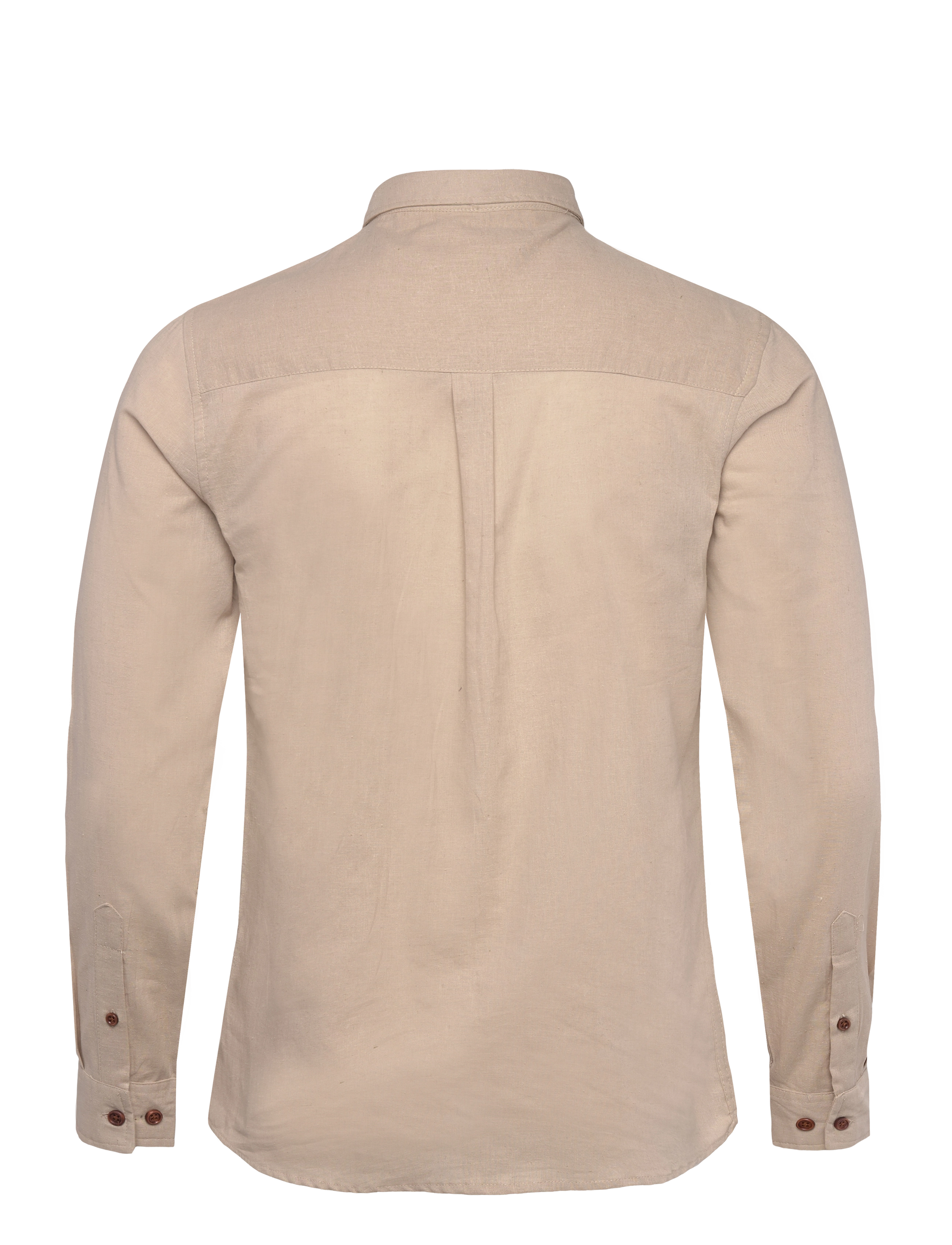 Anerkjendt - AKLEIF L/S COT/LINEN SHIRT - feather gray - 1