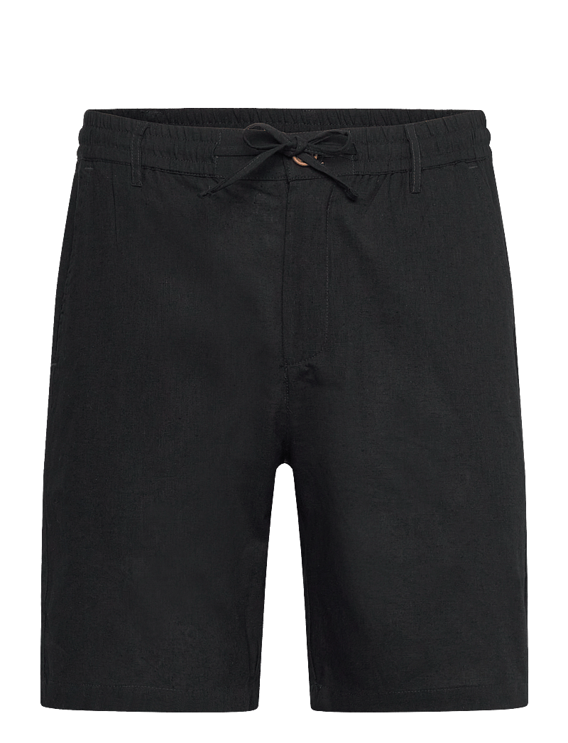 Anerkjendt - AKLT JAMES COT/LINEN ELA SHORTS - leinen-shorts - caviar - 0