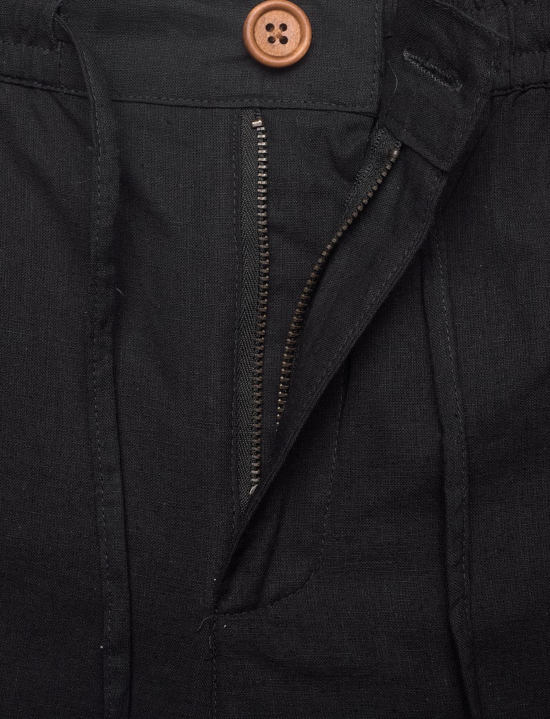 Anerkjendt - AKLT JAMES COT/LINEN ELA SHORTS - leinen-shorts - caviar - 3