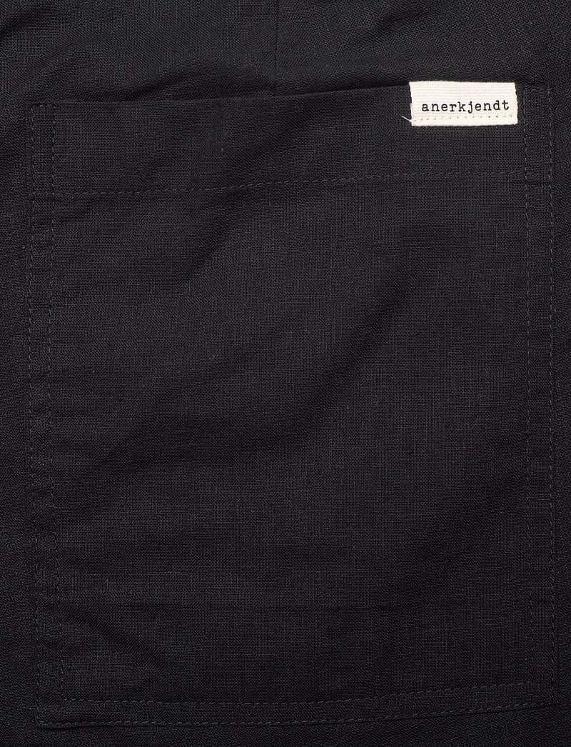 Anerkjendt - AKLT JAMES COT/LINEN ELA SHORTS - leinen-shorts - caviar - 4