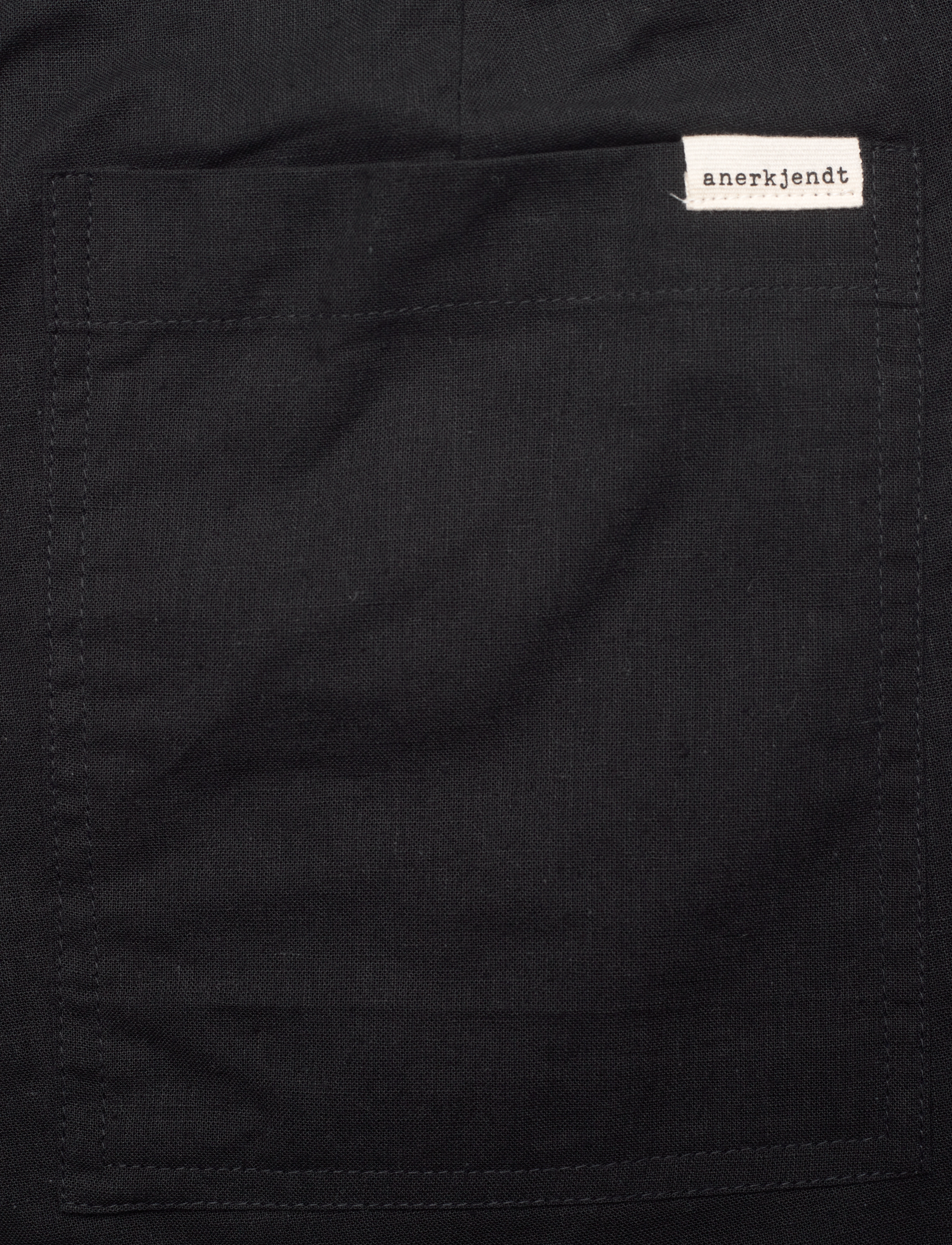 Anerkjendt - AKLT JAMES COT/LINEN ELA SHORTS - shorts en lin - caviar - 4