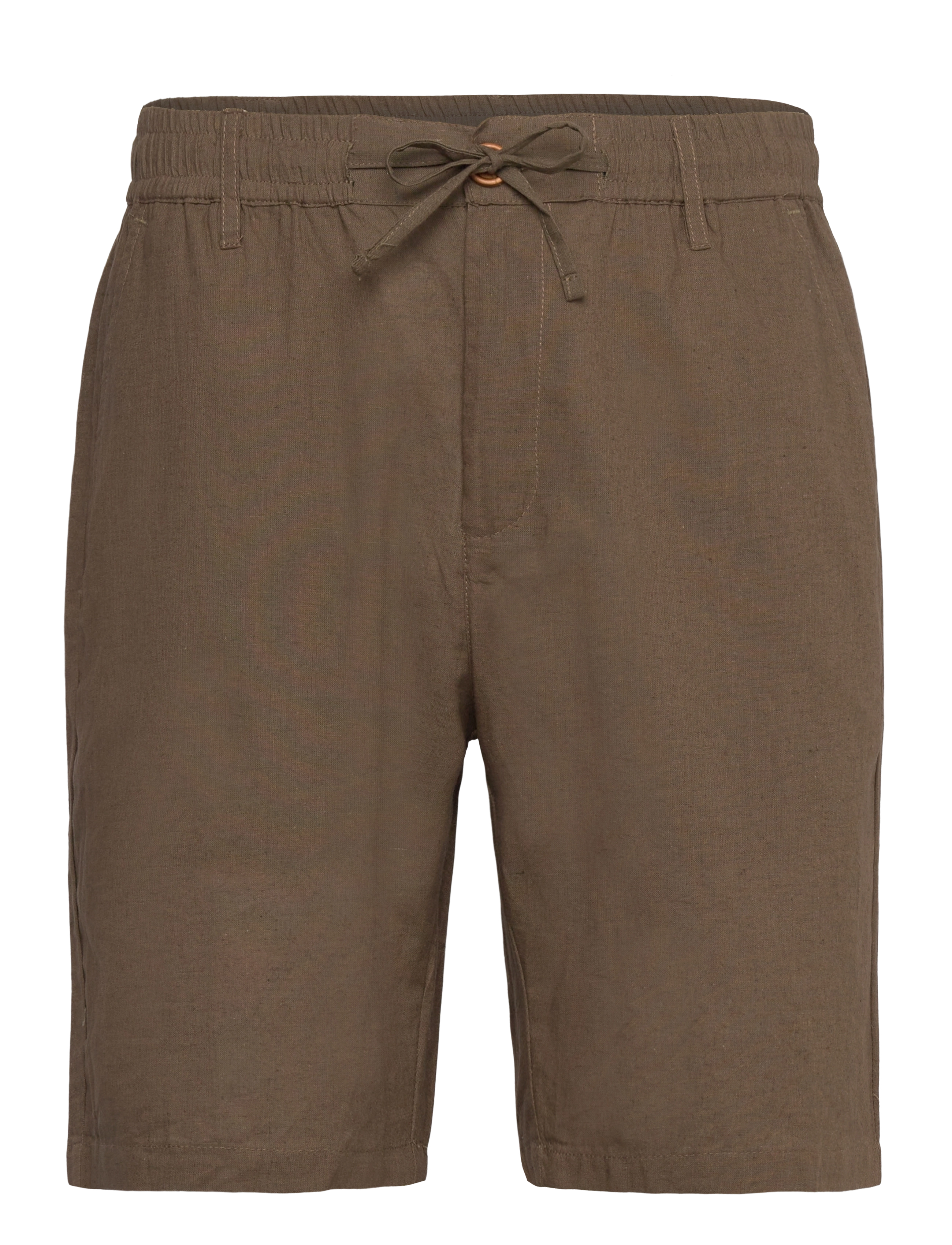 Anerkjendt AKLT JAMES COT/LINEN ELA SHORTS - Tøj - CUB / brown