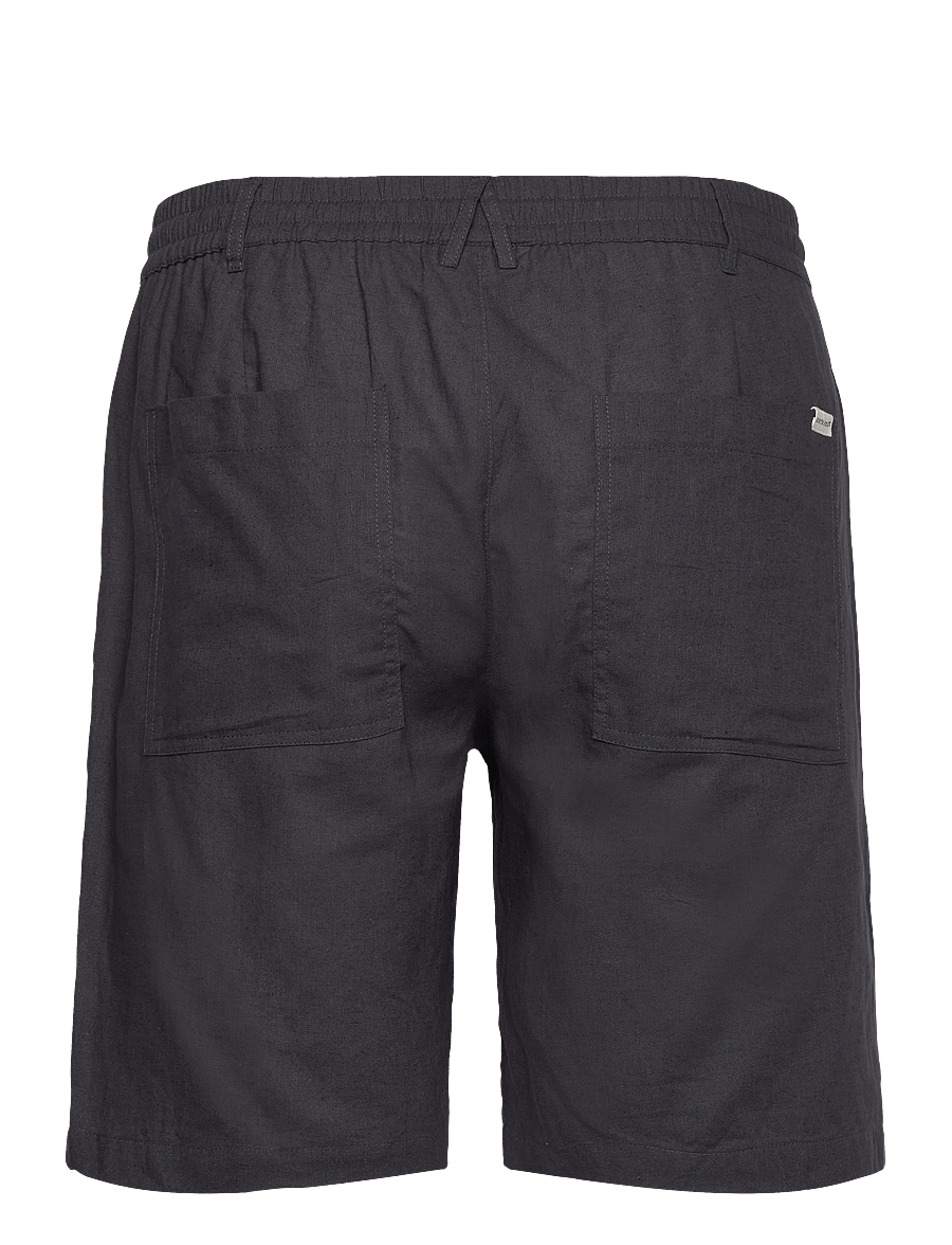 Anerkjendt - AKLT JAMES COT/LINEN ELA SHORTS - leinen-shorts - dark grey - 1