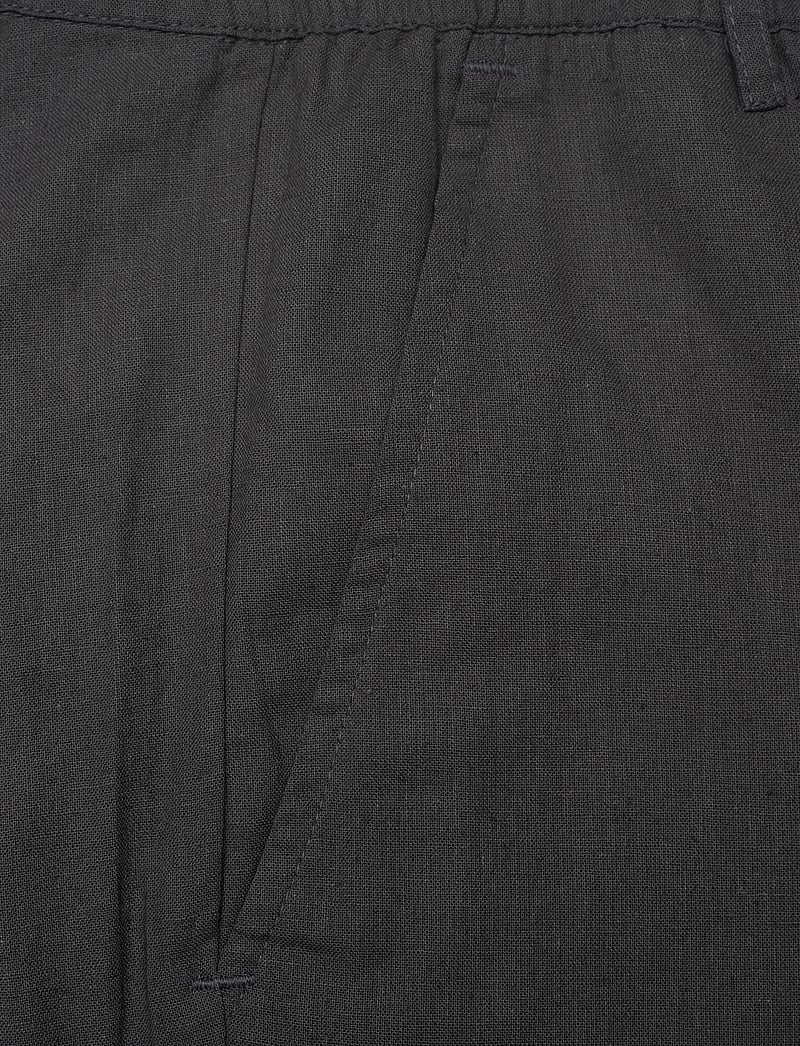Anerkjendt - AKLT JAMES COT/LINEN ELA SHORTS - linneshorts - dark grey - 2