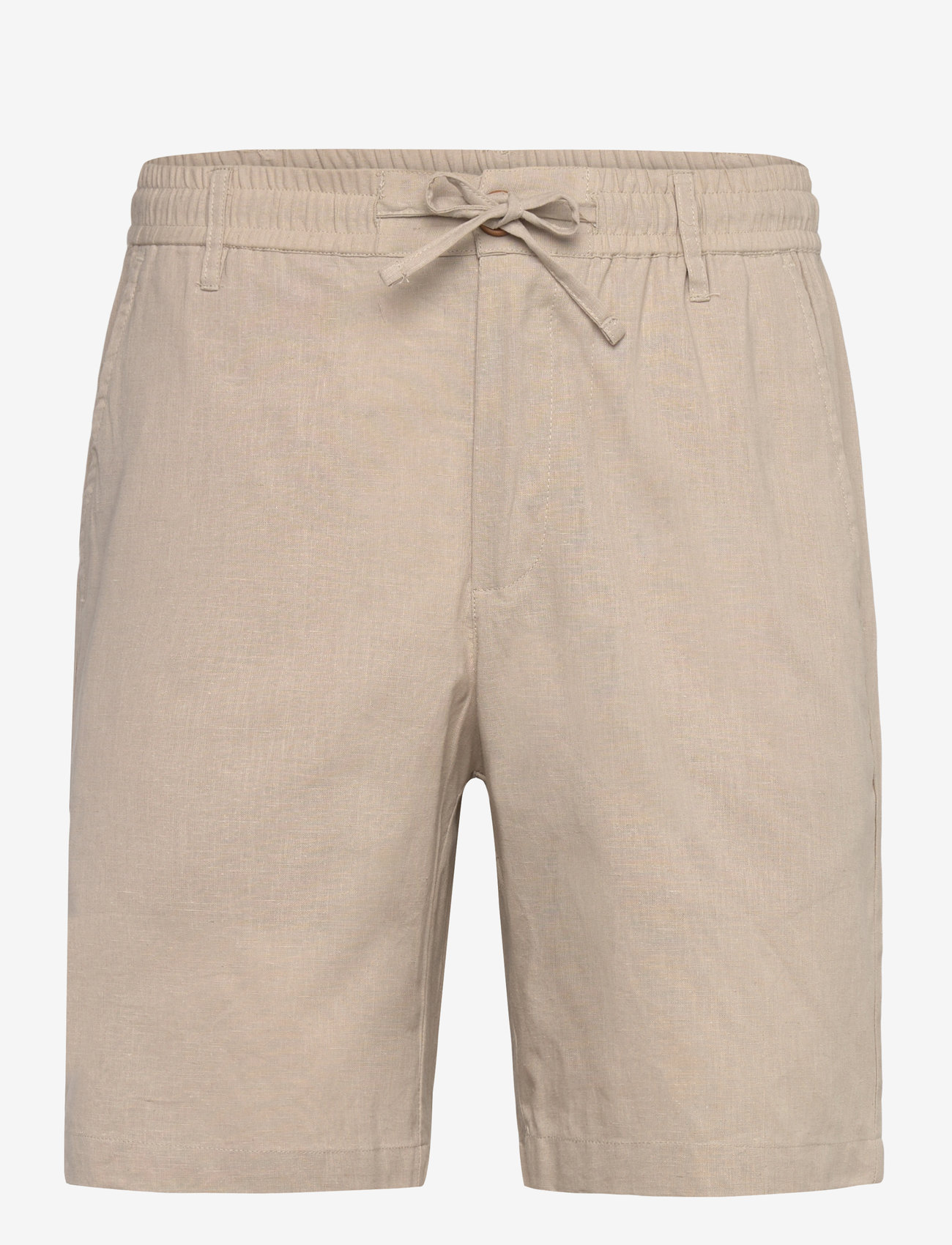 Anerkjendt - AKLT JAMES COT/LINEN ELA SHORTS - linneshorts - feather gray - 0