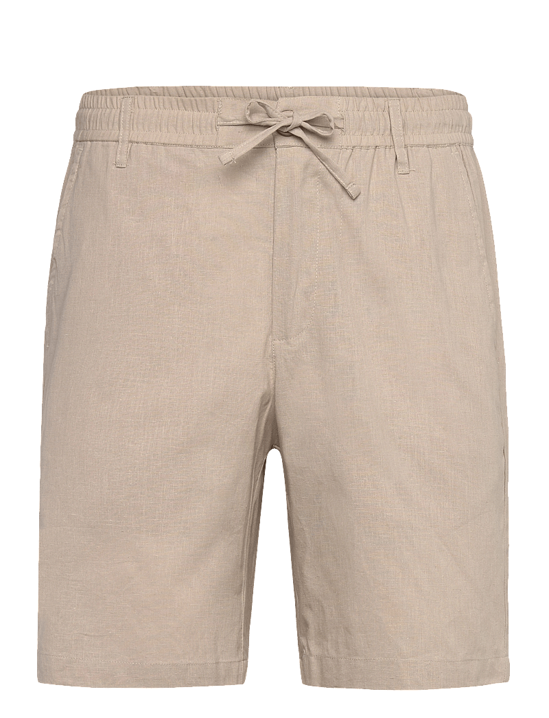 Anerkjendt - AKLT JAMES COT/LINEN ELA SHORTS - kiti variantai - feather gray - 0