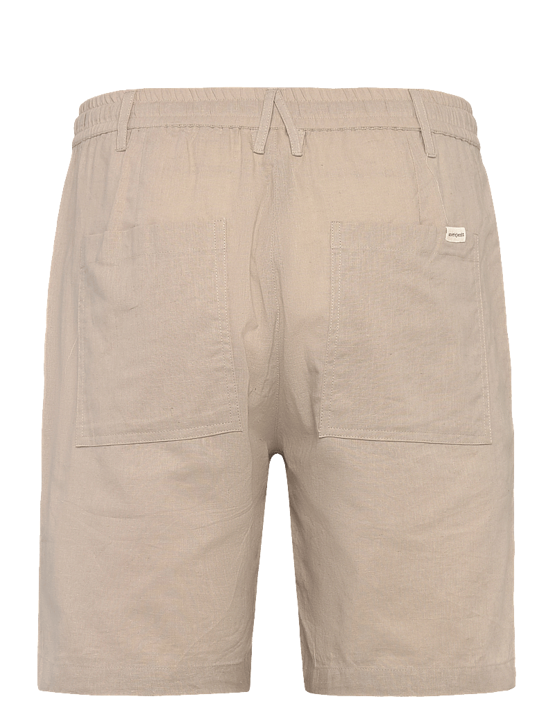 Anerkjendt - AKLT JAMES COT/LINEN ELA SHORTS - kiti variantai - feather gray - 1