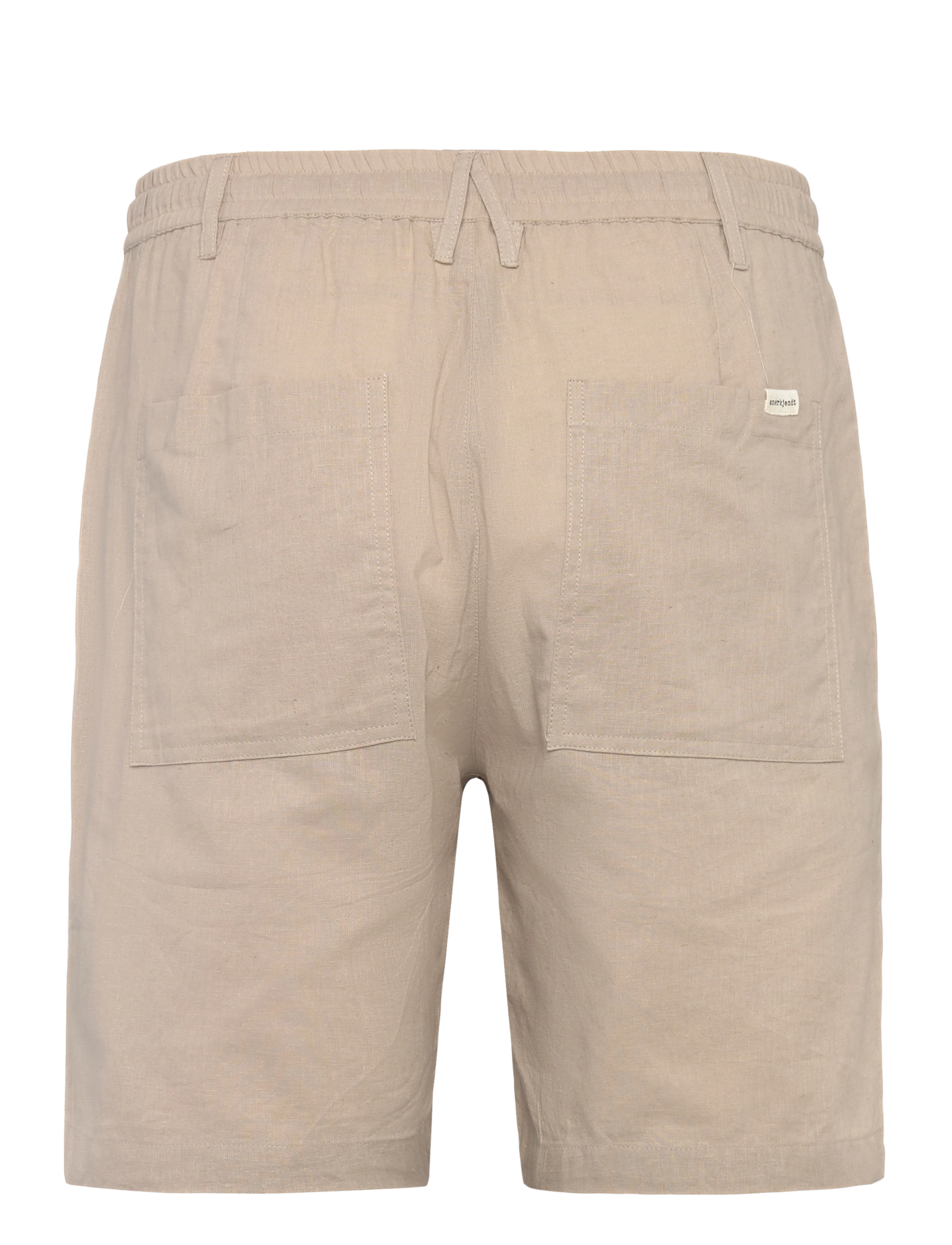 Anerkjendt - AKLT JAMES COT/LINEN ELA SHORTS - leinen-shorts - feather gray - 1