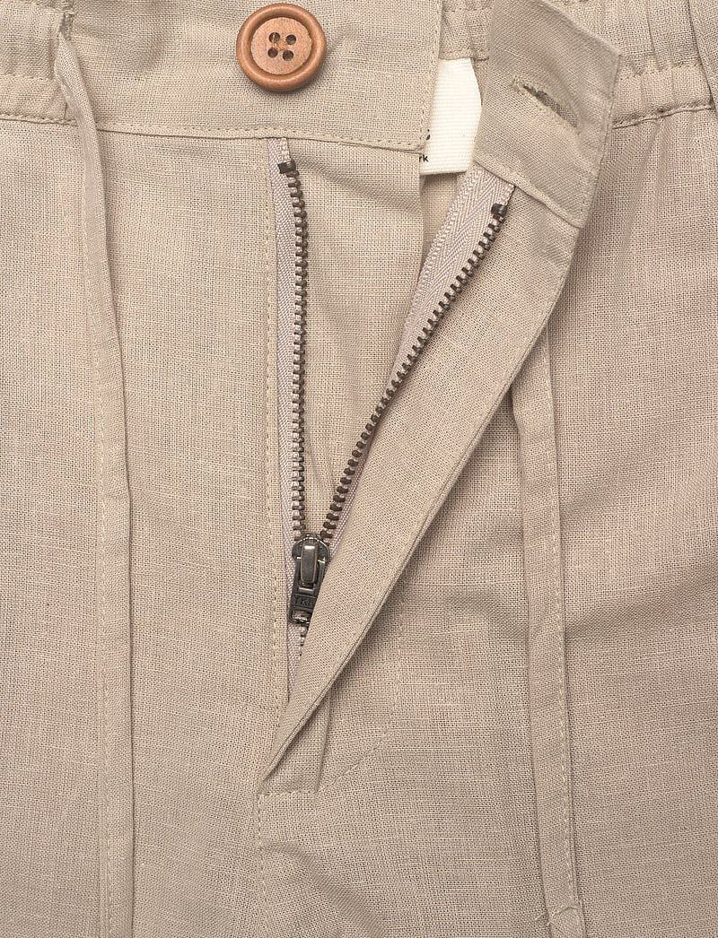 Anerkjendt - AKLT JAMES COT/LINEN ELA SHORTS - kiti variantai - feather gray - 3