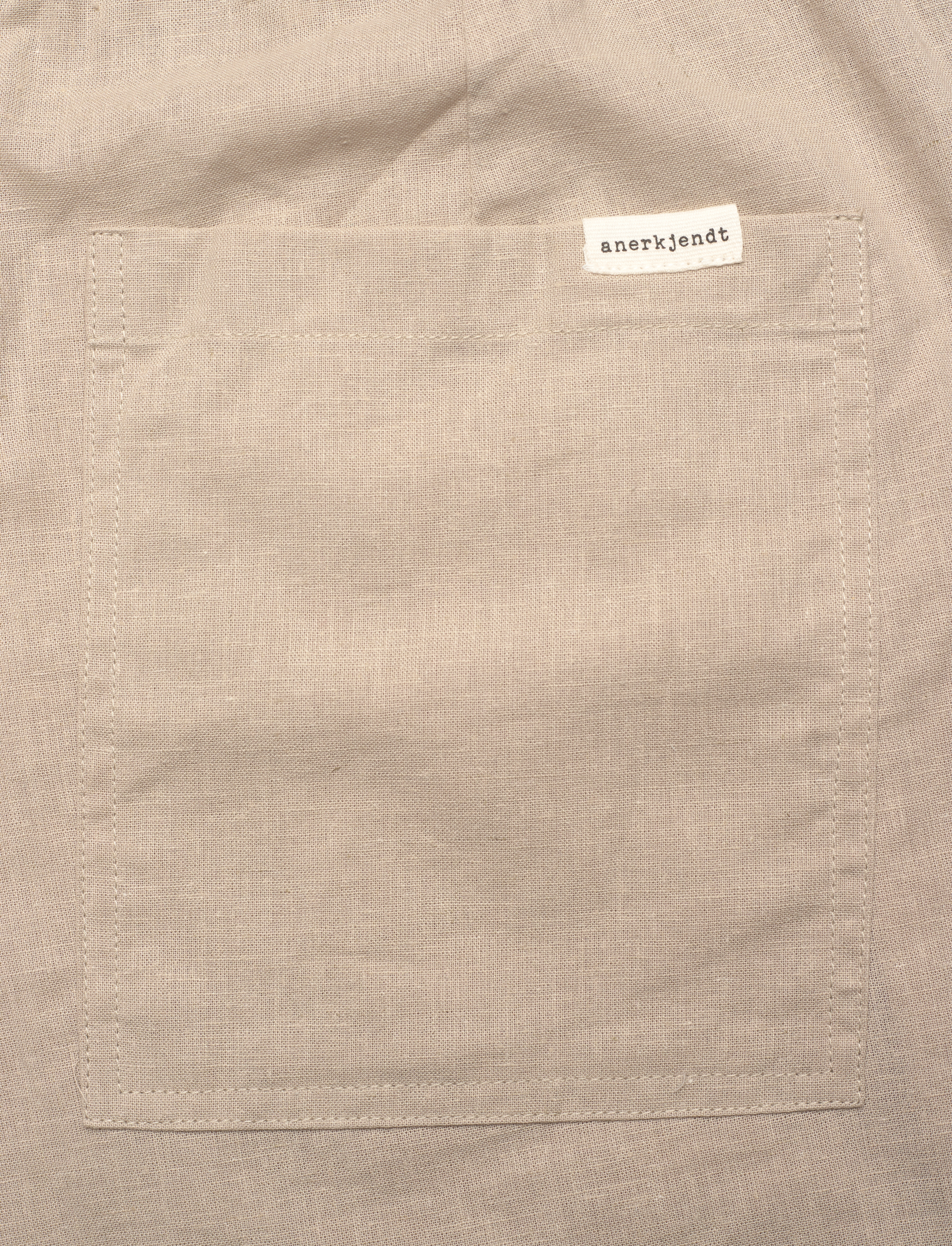 Anerkjendt - AKLT JAMES COT/LINEN ELA SHORTS - leinen-shorts - feather gray - 4