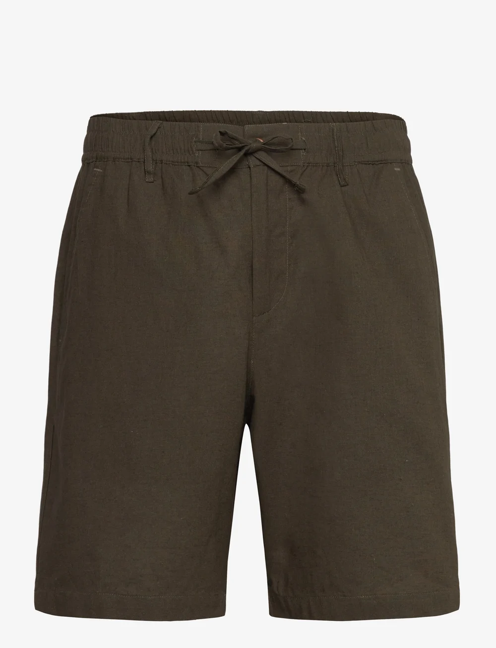 Anerkjendt - AKLT JAMES COT/LINEN ELA SHORTS - hørshorts - forest night - 0
