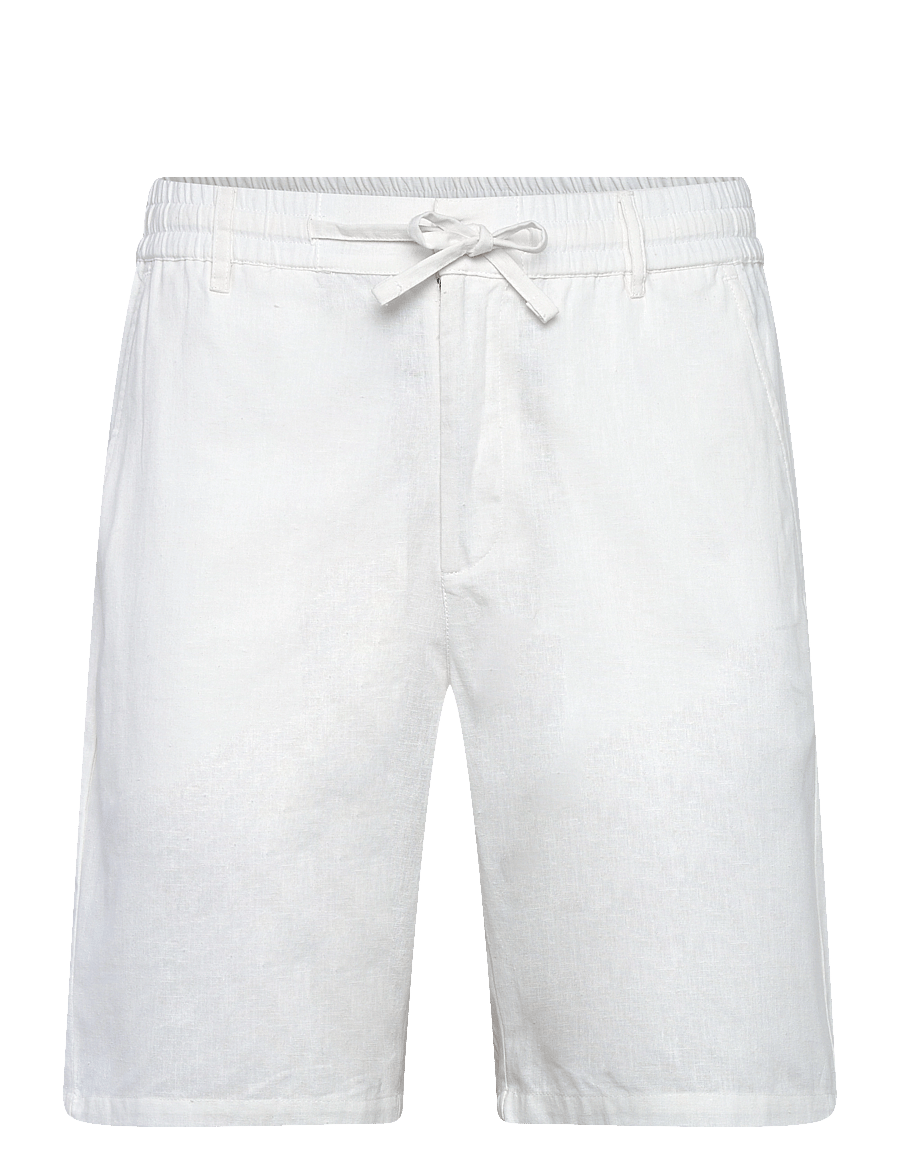 Anerkjendt - AKLT JAMES COT/LINEN ELA SHORTS - leinen-shorts - tofu - 0