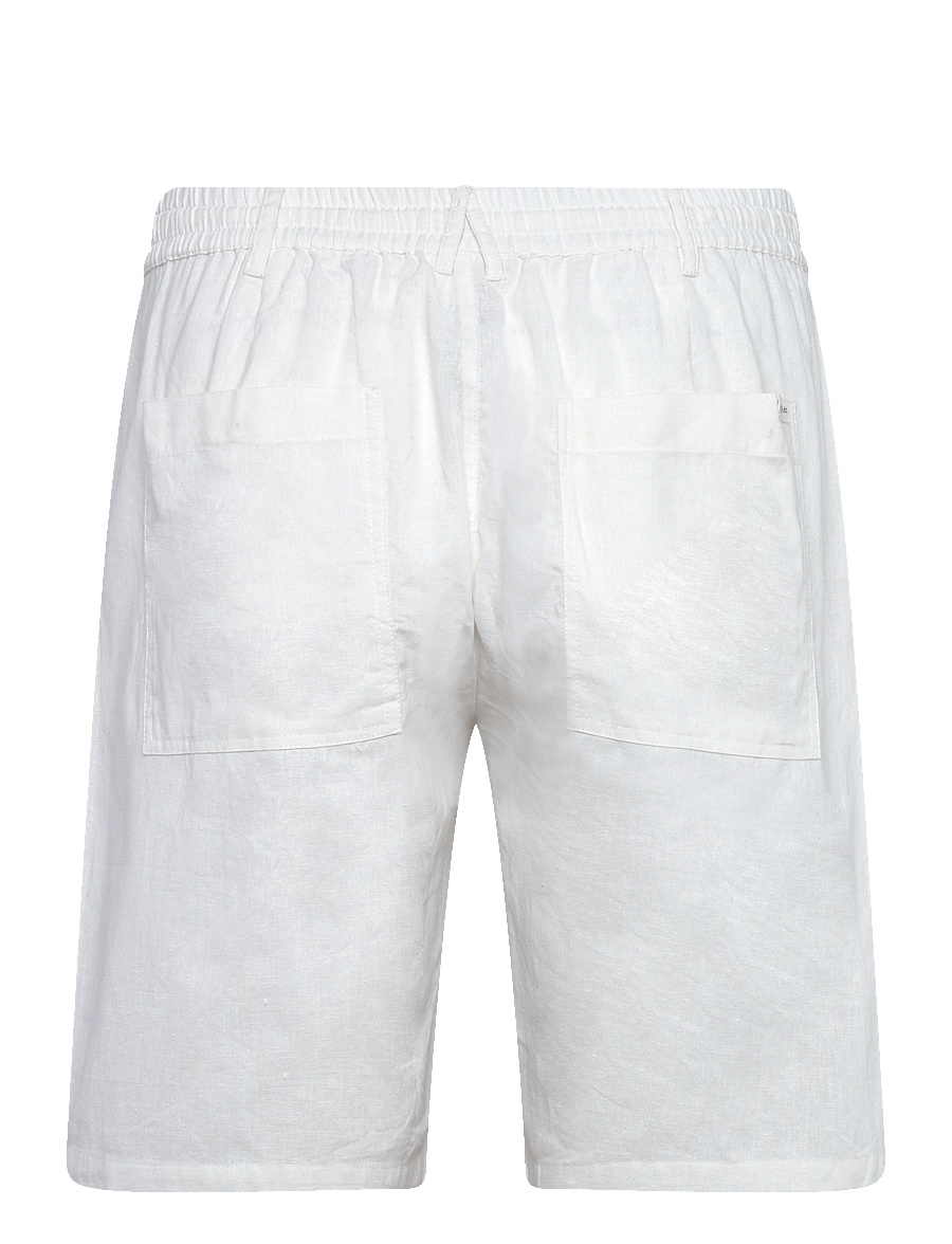 Anerkjendt - AKLT JAMES COT/LINEN ELA SHORTS - leinen-shorts - tofu - 1