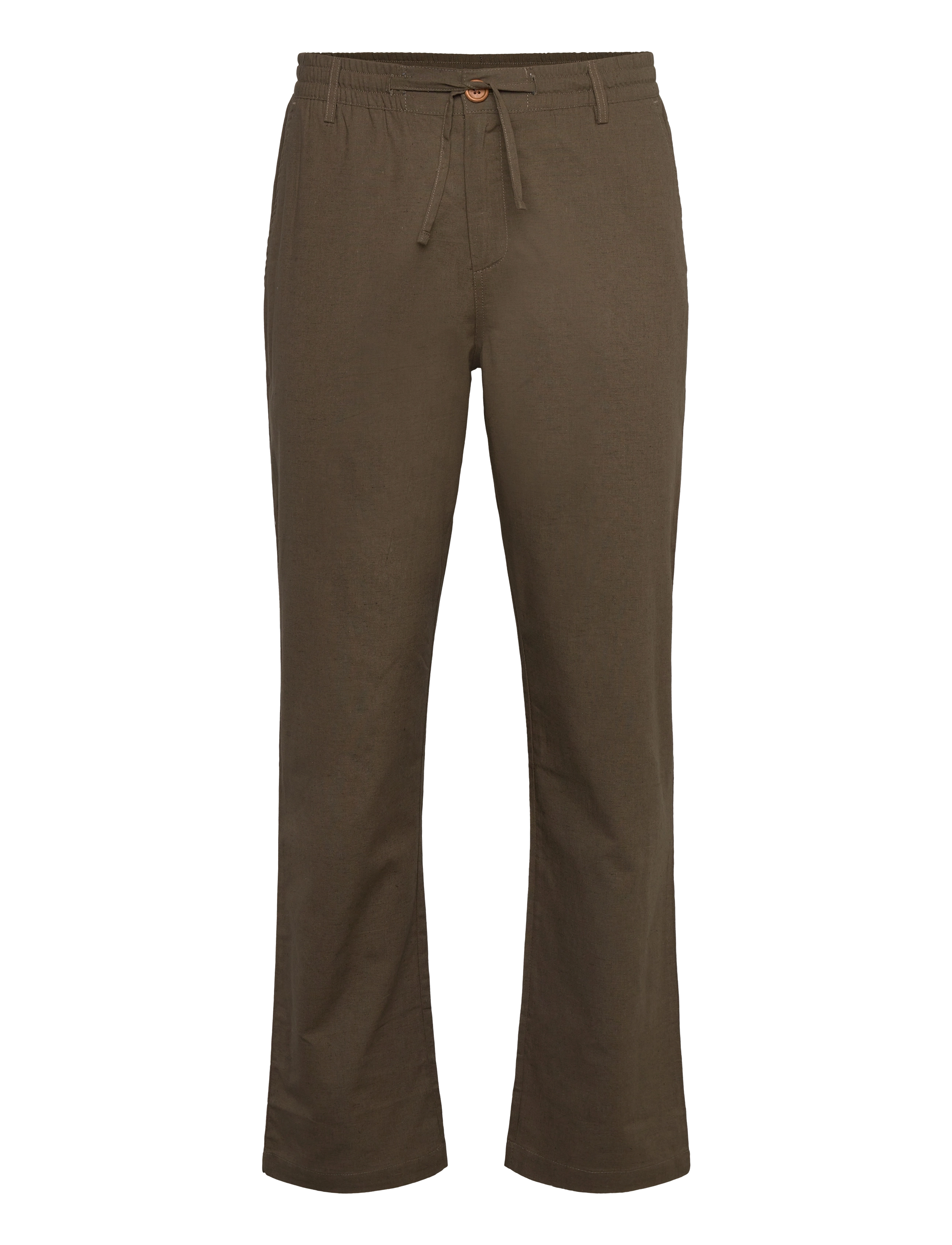 Anerkjendt Akjan Cot/Linen Ela Pants, XXL, Trousers, Khakigrün - Linen Männerswear